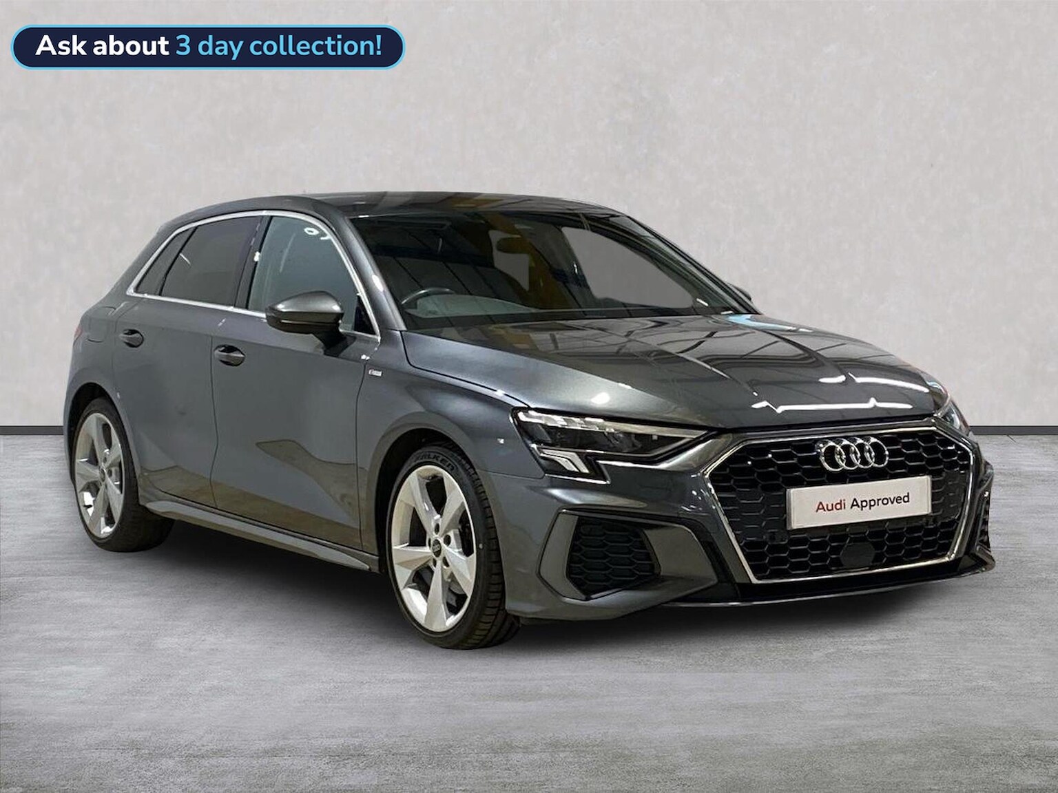 AUDI A3 SPORTBACK 1.5 Tfsi 35 S Line Sportback 5Dr Petrol S Tronic Euro 6 (S/S) (150 Ps)