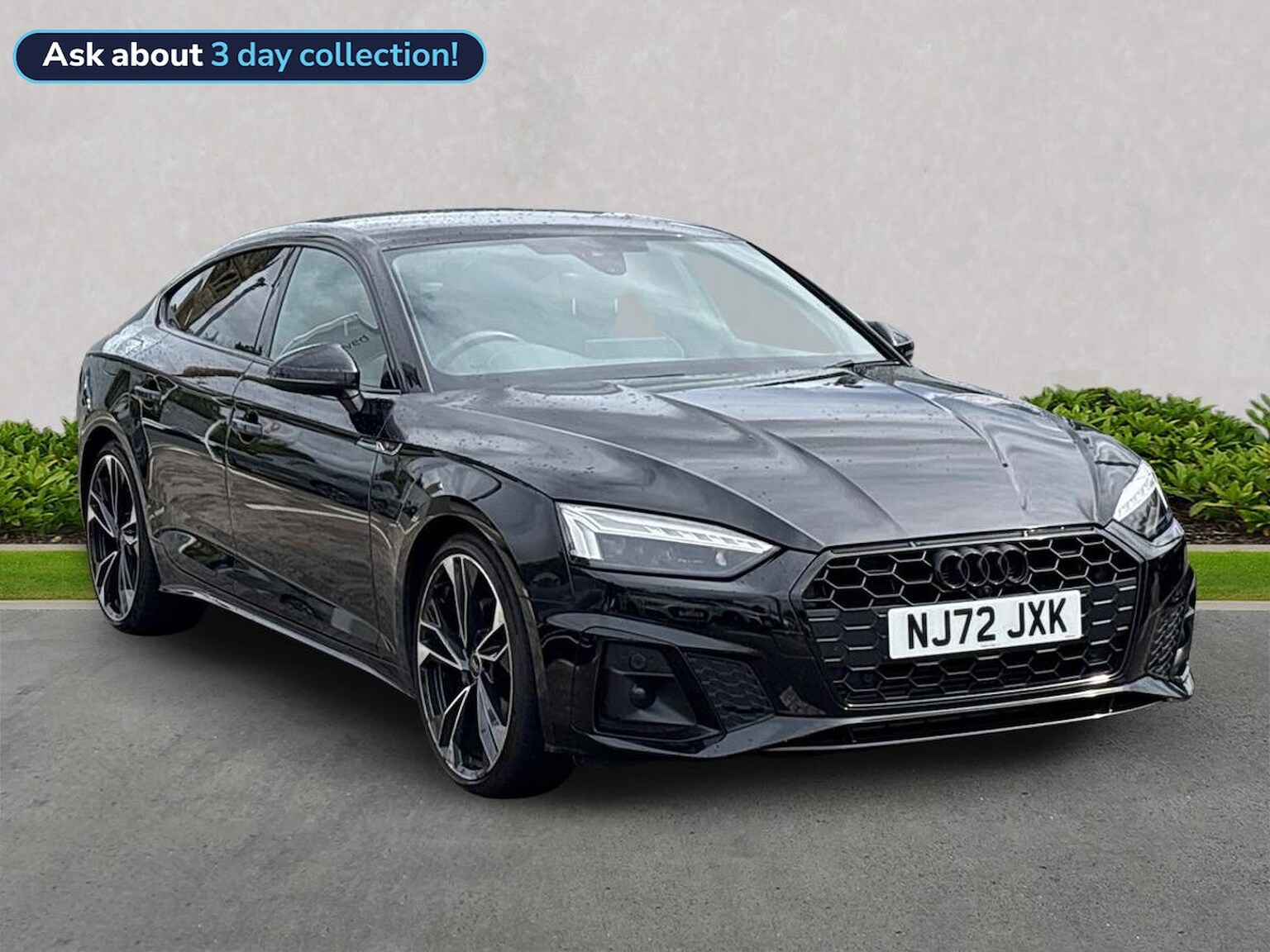 AUDI A5 SPORTBACK 2.0 Tfsi 40 Black Edition Sportback 5Dr Petrol S Tronic Euro 6 (S/S) (204 Ps)