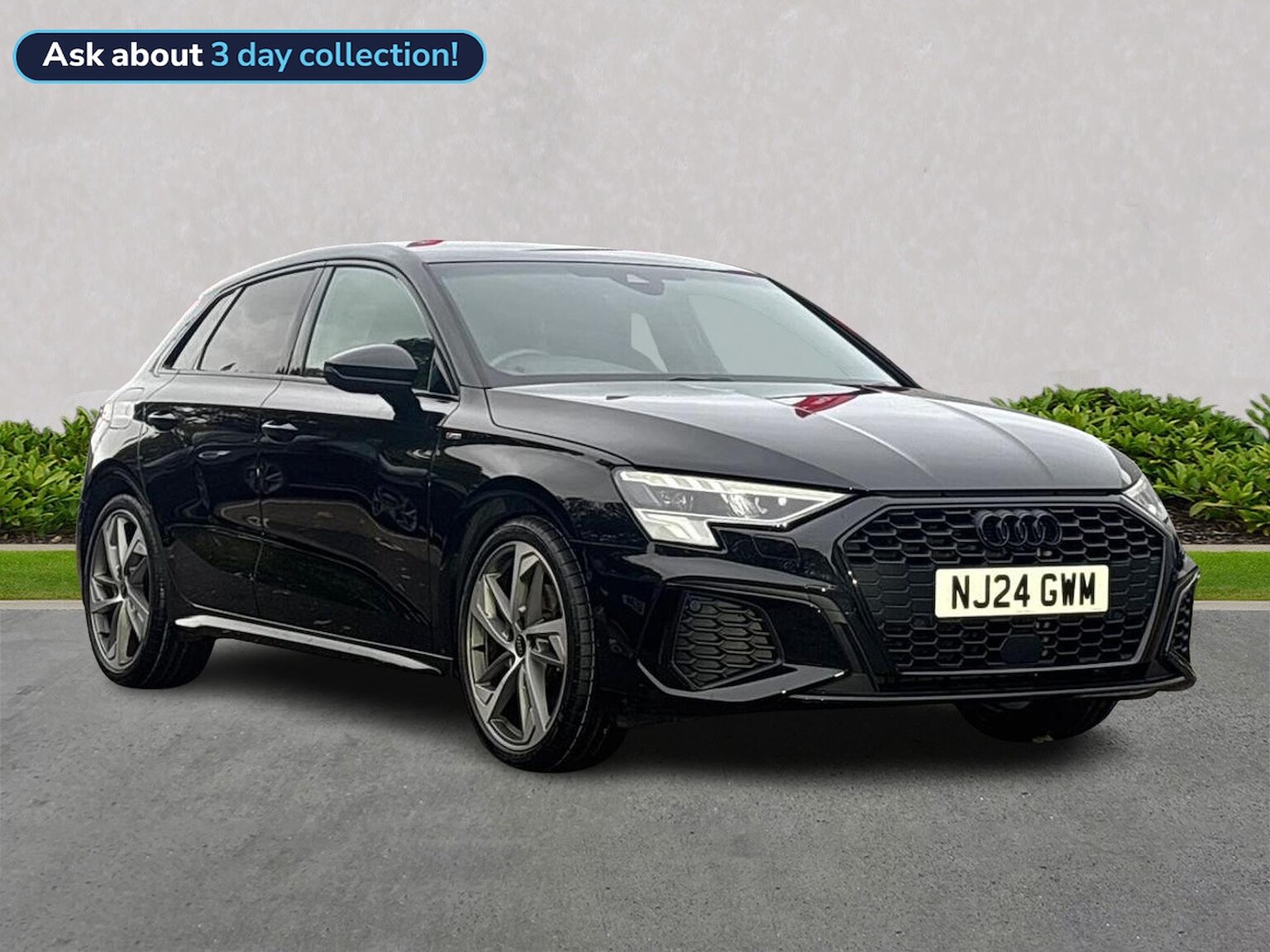 AUDI A3 SPORTBACK 1.5 Tfsi 35 Black Edition Sportback 5Dr Petrol S Tronic Euro 6 (S/S) (150 Ps)