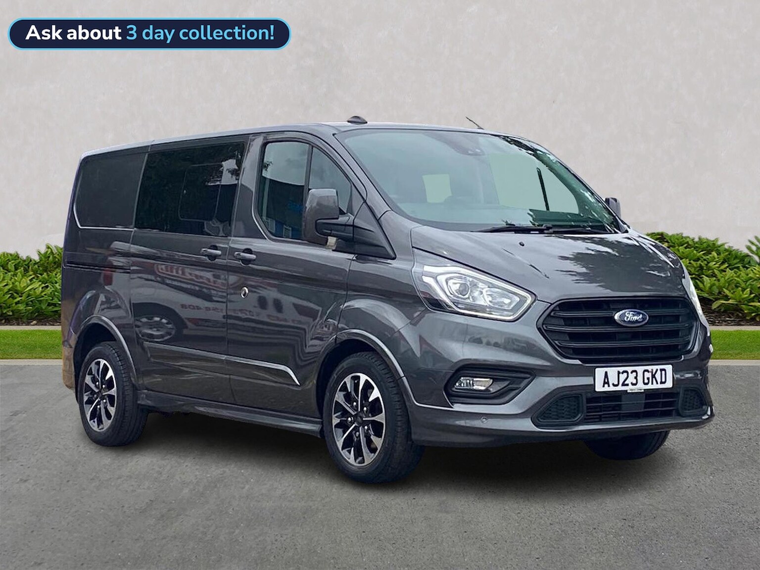 FORD TRANSIT CUSTOM 320 L1 DIESEL FWD 2.0 Ecoblue 170Ps Low Roof D/Cab Sport Van Auto