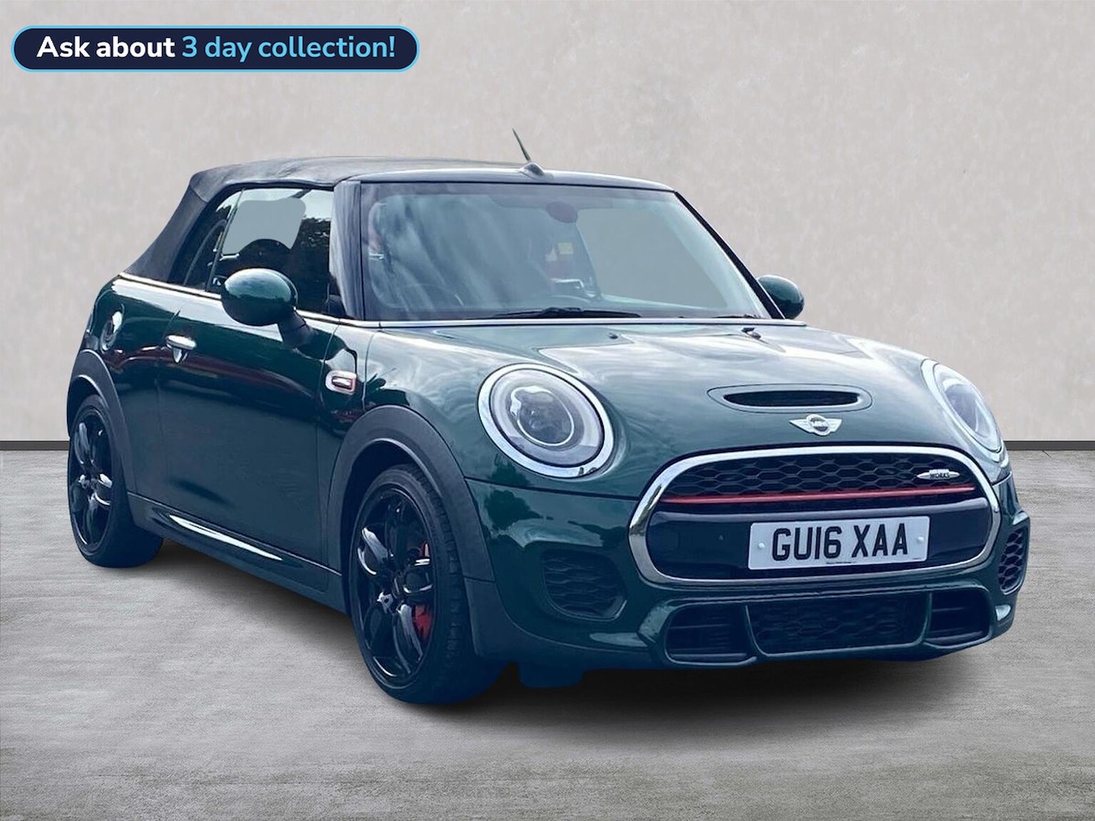 MINI CONVERTIBLE 2.0 John Cooper Works 2Dr Auto