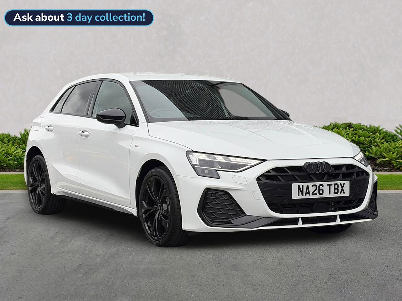AUDI A3 SPORTBACK 1.5 Tfsi E 204 Black Edition 5Dr S Tronic
