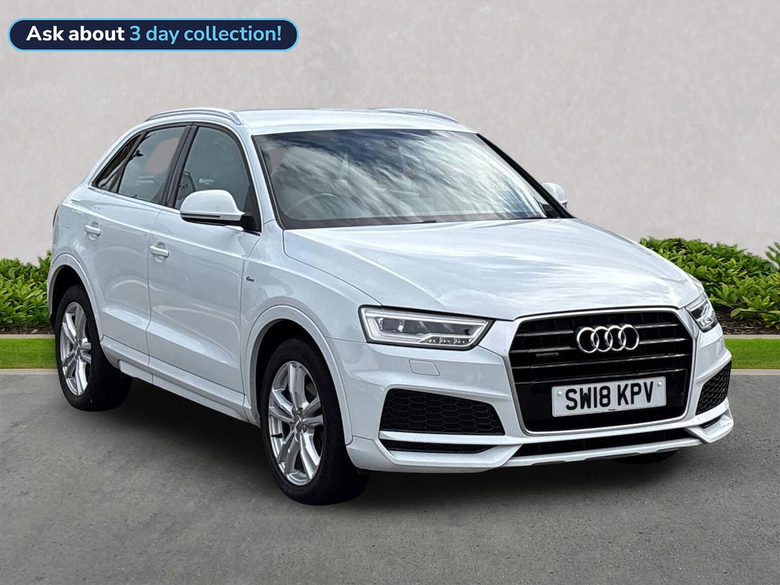 AUDI Q3 ESTATE SPECIAL EDITIONS 2.0 Tdi S Line Edition Suv 5Dr Diesel S Tronic Quattro Euro 6 (S/S) (184 Ps)