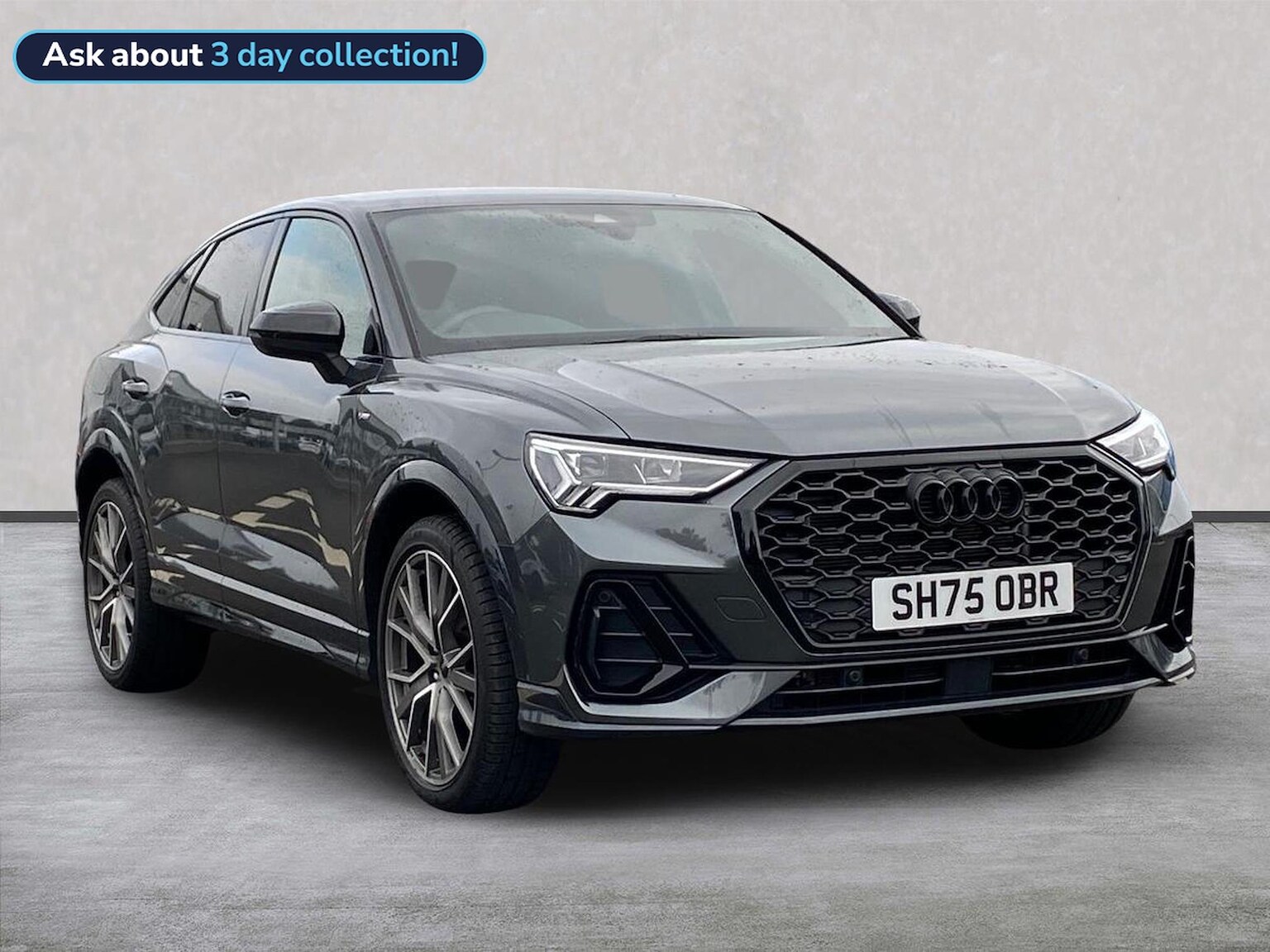 AUDI Q3 SPORTBACK 1.5 Tfsi Cod 35 Black Edition Sportback 5Dr Petrol S Tronic Euro 6 (S/S) (150 Ps)