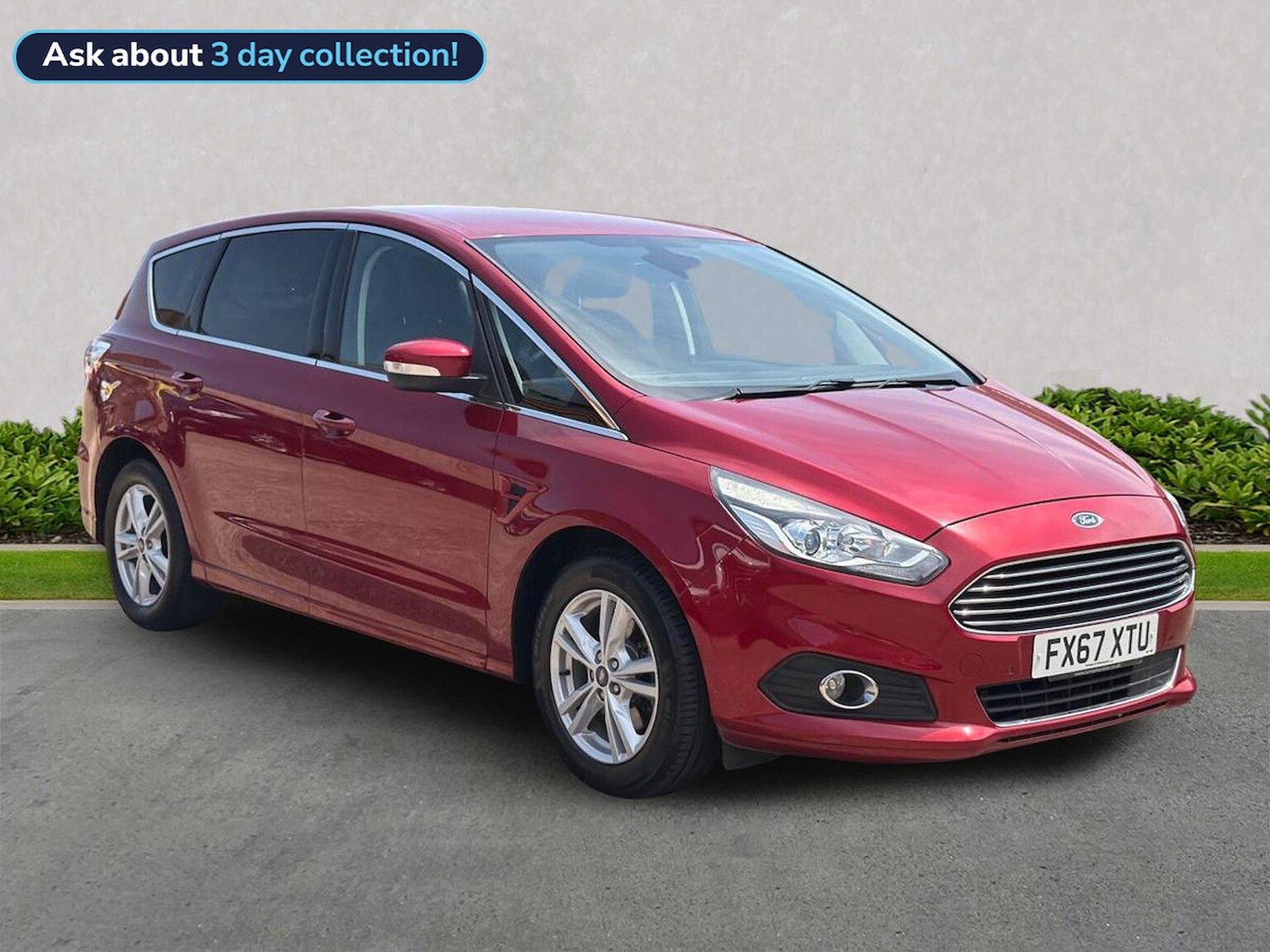 2017 FORD S MAX ESTATE 2017 1.5T ECOBOOST TITANIUM MPV 5DR PETROL MANUAL EURO 6 S... photo