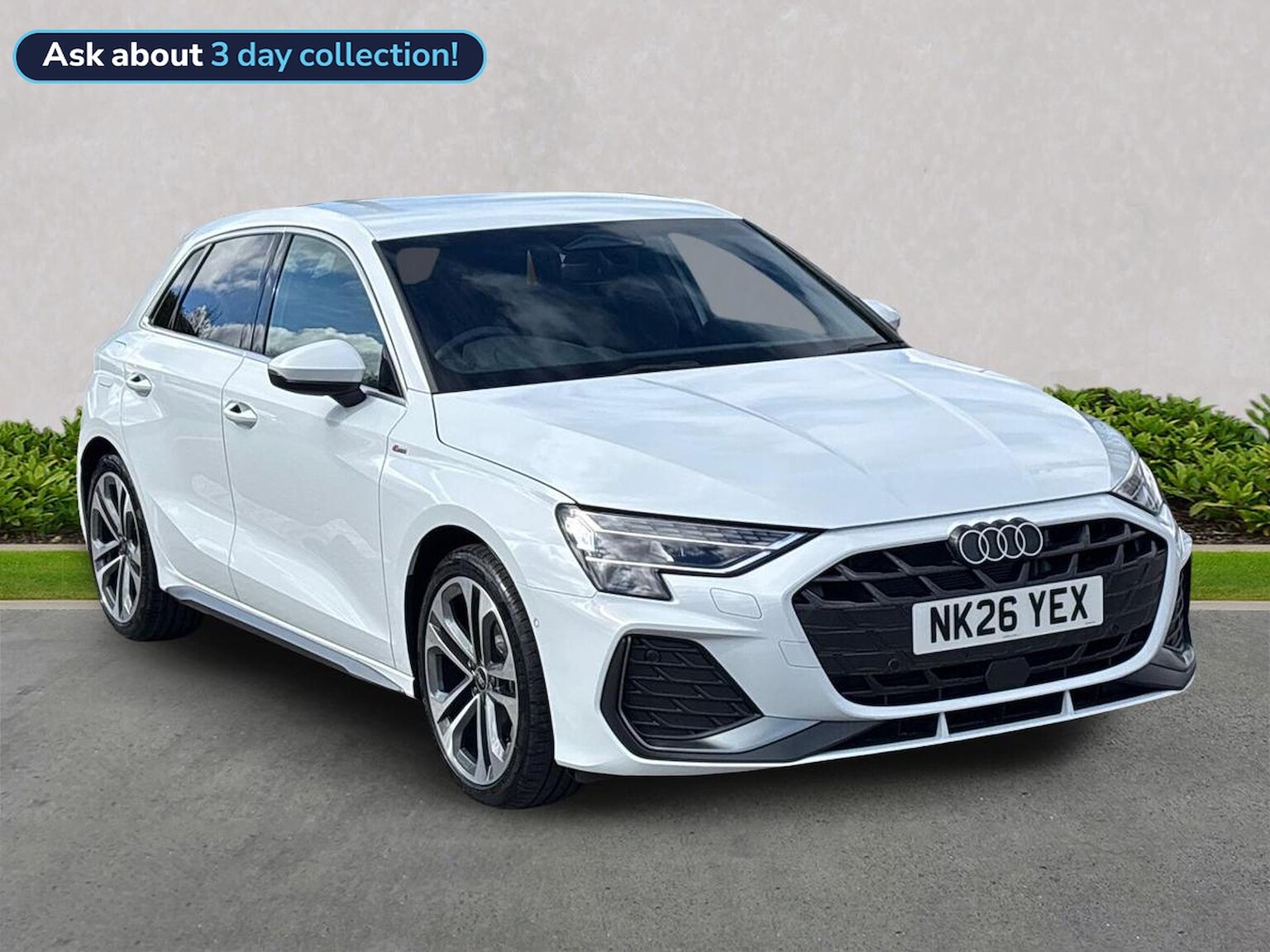 AUDI A3 SPORTBACK 1.5 Tfsi S Line Sportback 5Dr Petrol Manual Euro 6 (S/S) (150 Ps)