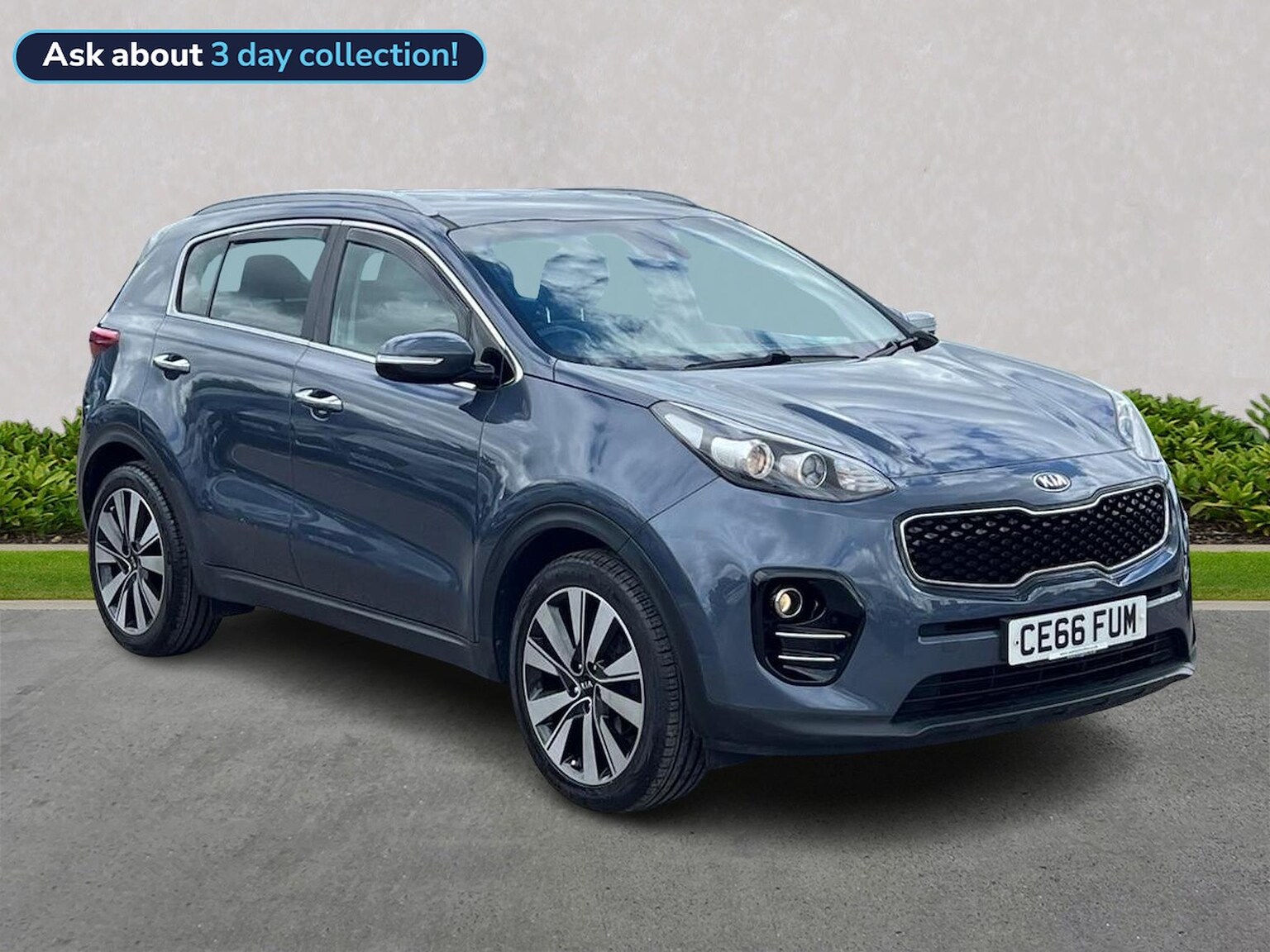 2016 KIA SPORTAGE DIESEL ESTATE 2016 1.7 CRDI 3 SUV 5DR DIESEL MANUAL EURO 6... photo