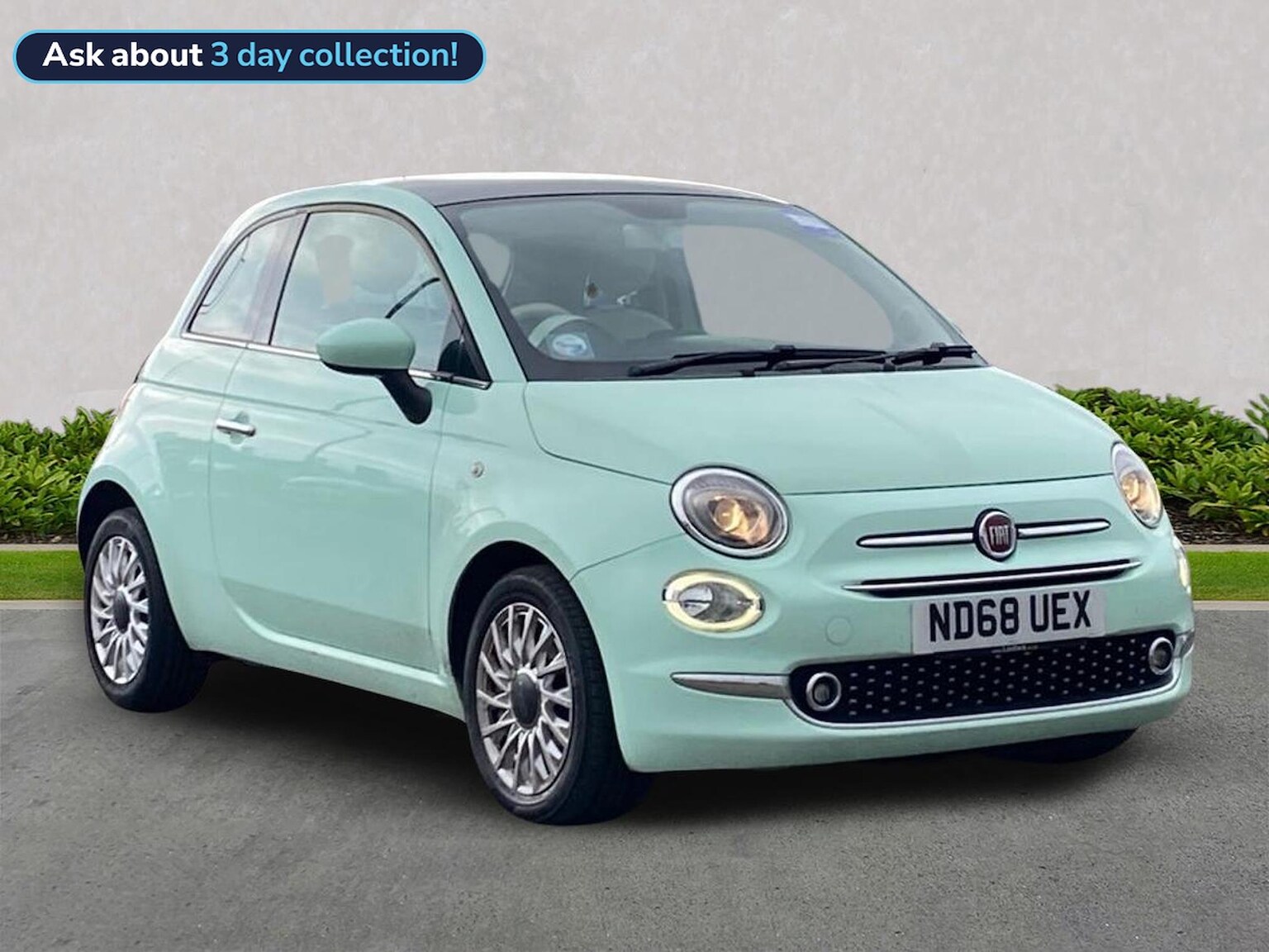 FIAT 500 HATCHBACK 1.2 Lounge Hatchback 3Dr Petrol Manual Euro 6 (S/S) (69 Bhp)