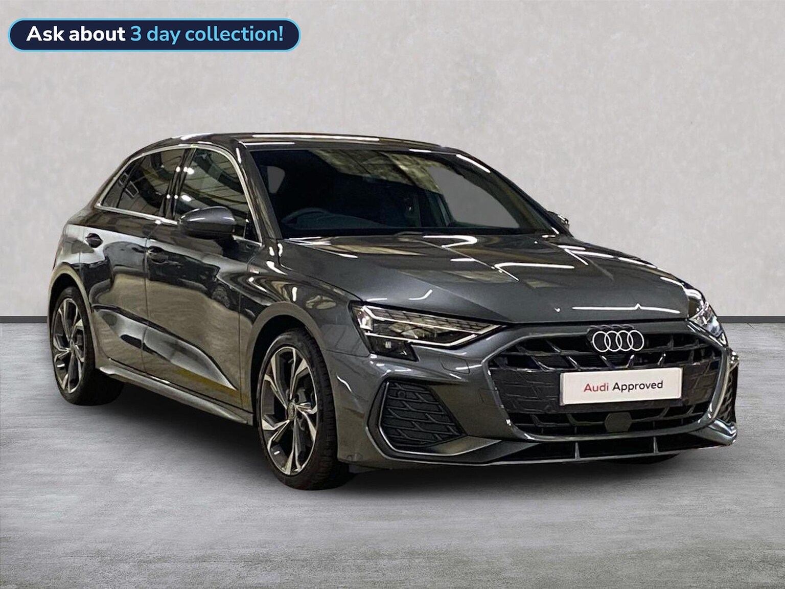 AUDI A3 SPORTBACK 1.5 Tfsi 30 S Line Sportback 5Dr Petrol S Tronic Euro 6 (S/S) (116 Ps)