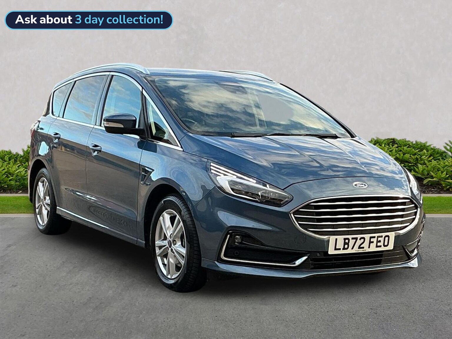 FORD S-MAX ESTATE 2.5h Duratec Titanium MPV 5dr Petrol Hybrid CVT Euro 6 (s/s) (190 ps)