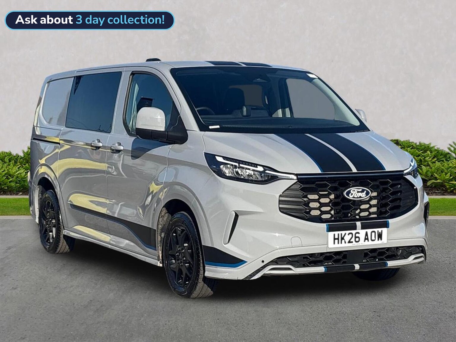 FORD TRANSIT CUSTOM 320 L1 DIESEL AWD 2.0 Ecoblue 170Ps H1 Double Cab Van Sport Auto