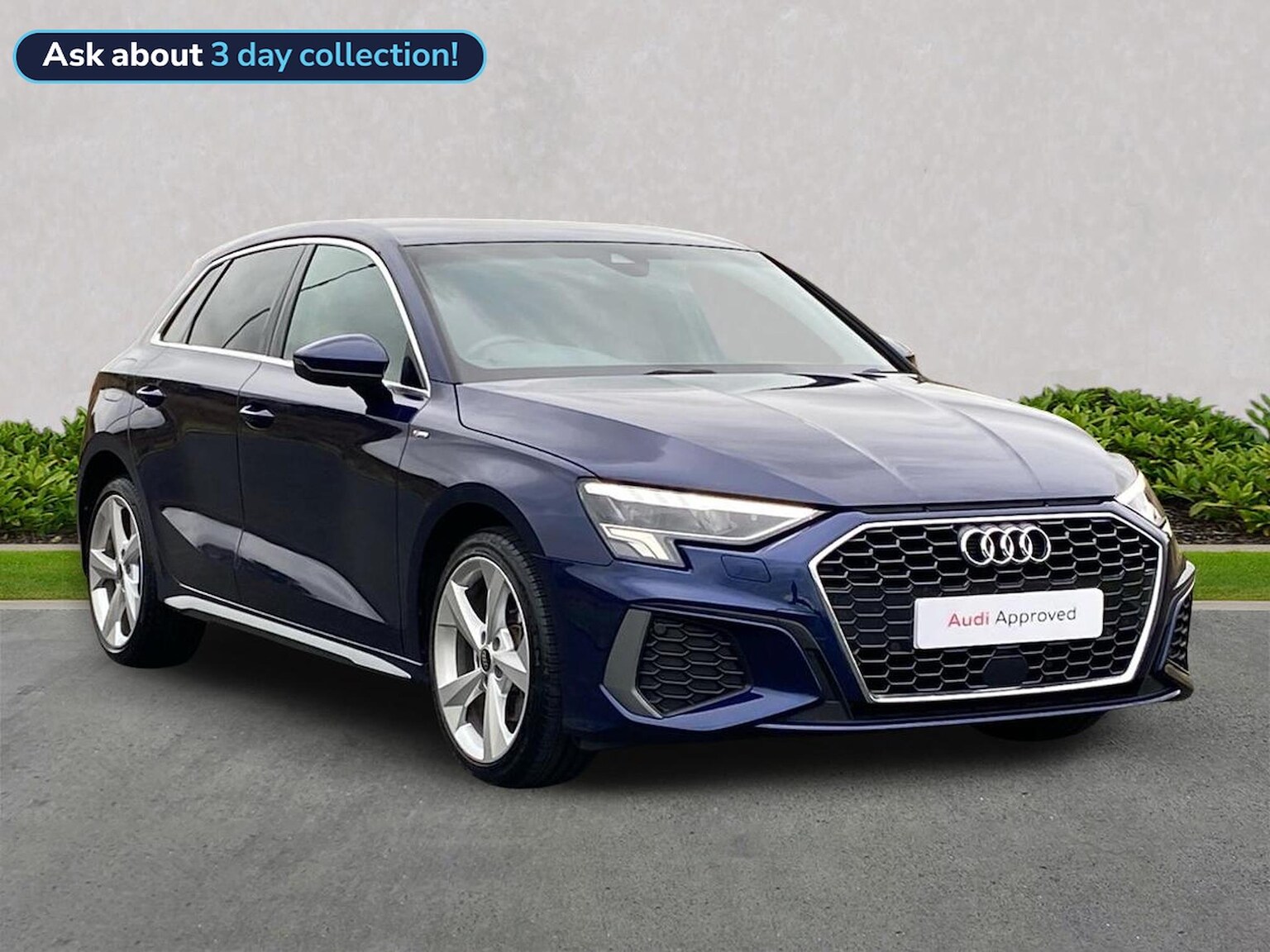 AUDI A3 SPORTBACK 1.4 Tfsie 40 S Line Sportback 5Dr Petrol Plug-In Hybrid S Tronic Euro 6 (S/S) 13Kwh (204 Ps)