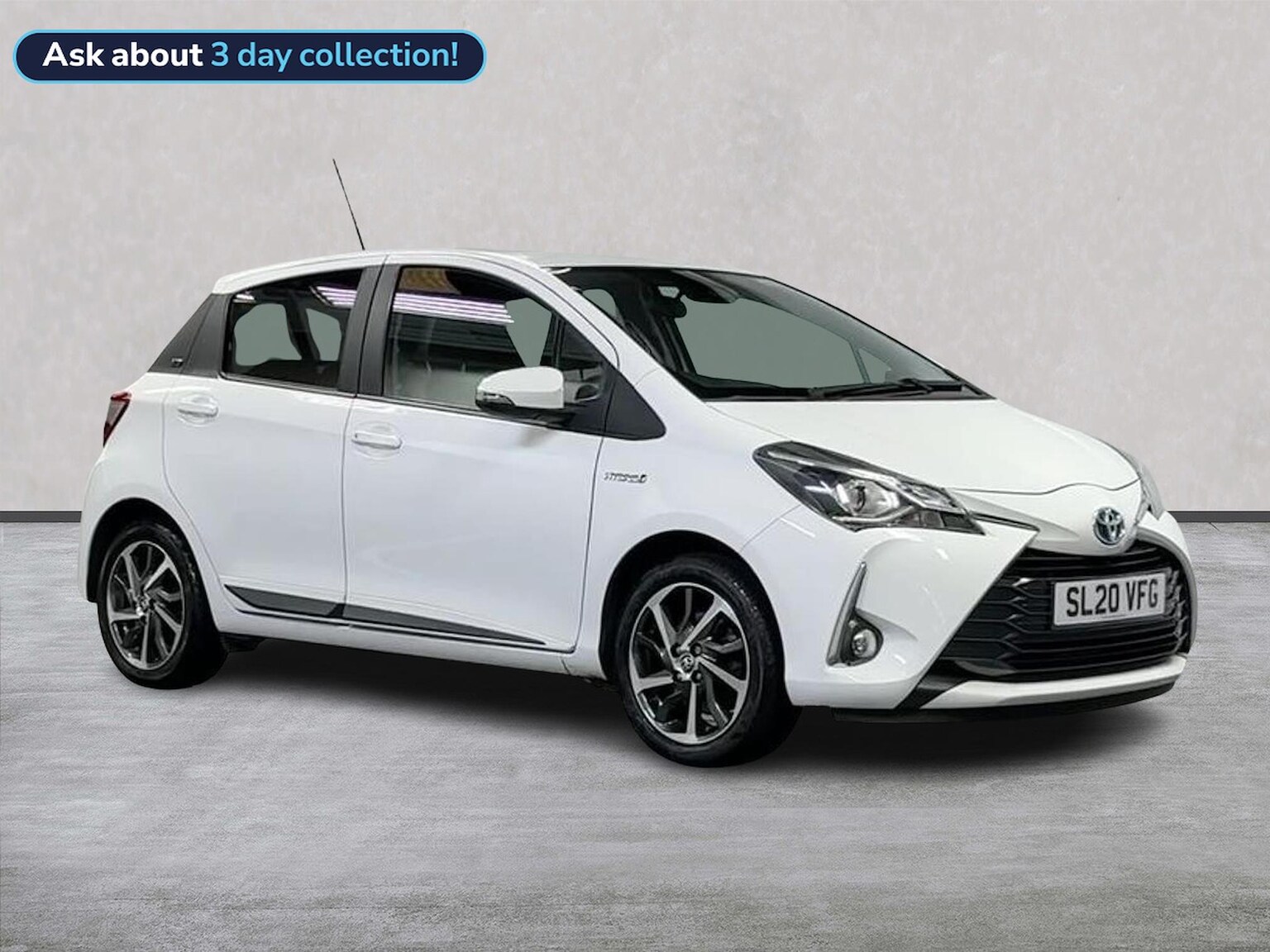 TOYOTA YARIS HATCHBACK 1.5 Vvt-H Y20 Bi-Tone Hatchback 5Dr Petrol Hybrid E-Cvt Euro 6 (S/S) (100 Ps)