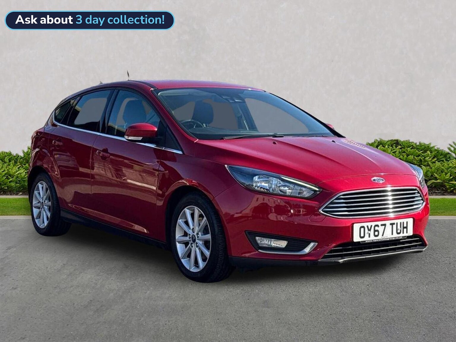 FORD FOCUS HATCHBACK 1.0T Ecoboost Titanium Hatchback 5Dr Petrol Manual Euro 6 (S/S) (125 Ps)