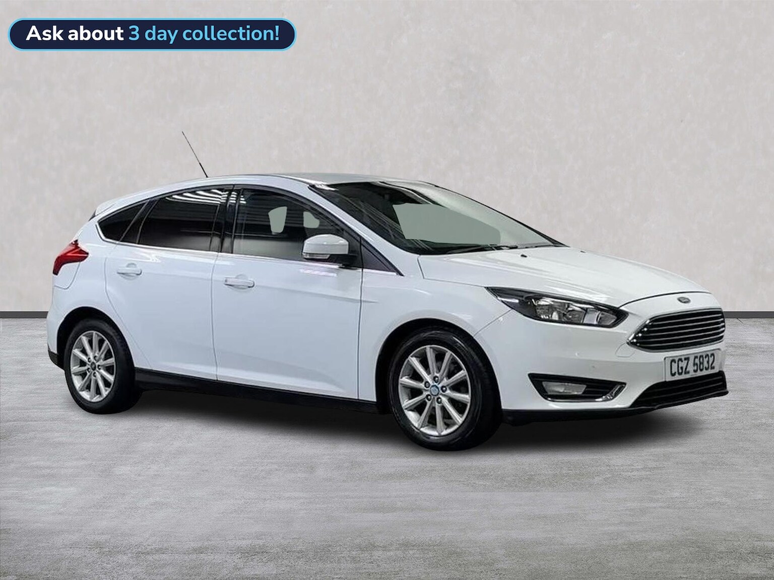 2016 FORD FOCUS DIESEL HATCHBACK 2016 1.5 TDCI TITANIUM HATCHBACK 5DR DIESEL MANUAL EURO 6... photo