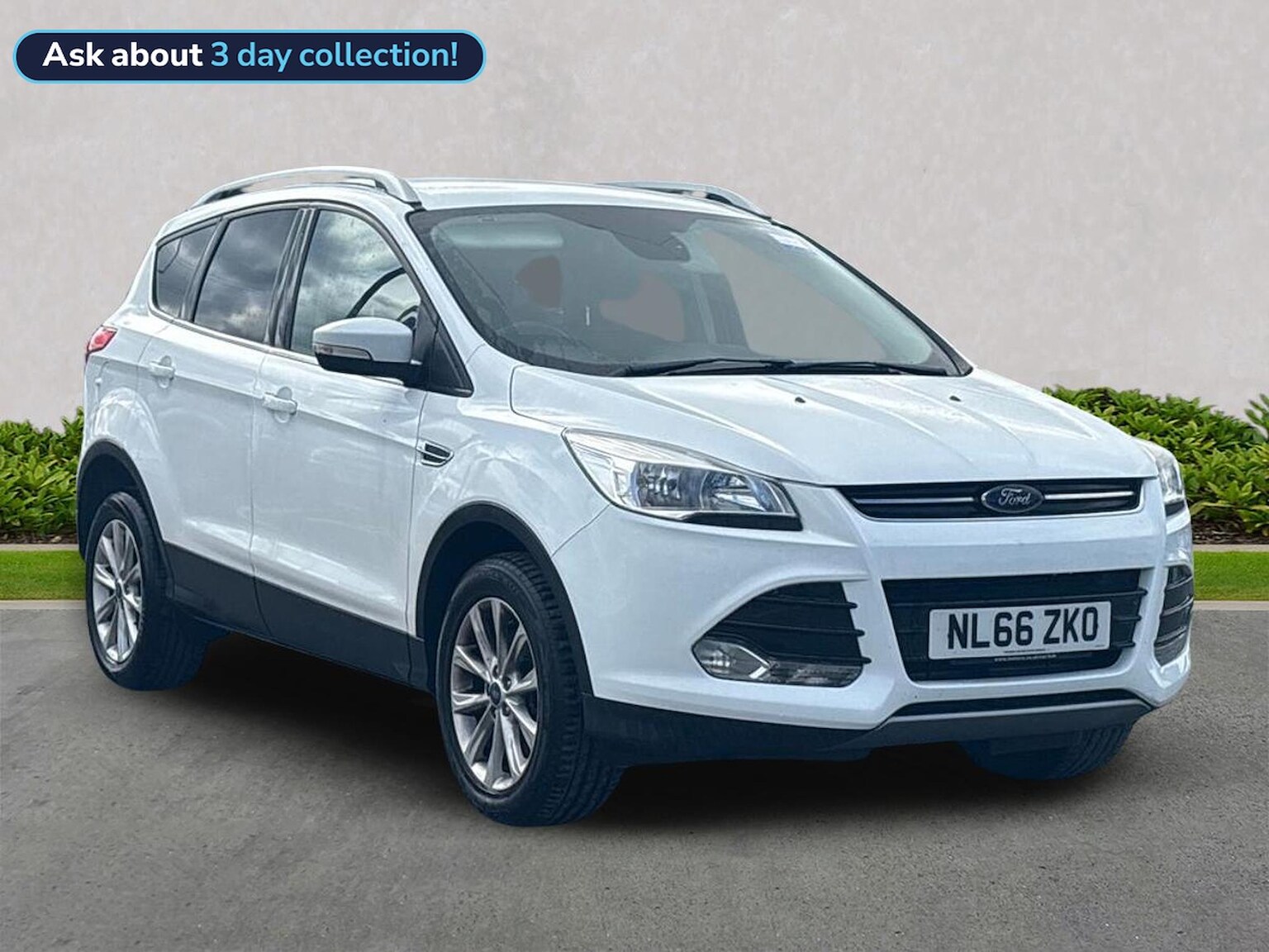 2016 FORD KUGA DIESEL ESTATE 2016 2.0 TDCI TITANIUM SUV 5DR DIESEL MANUAL 2WD EURO... photo