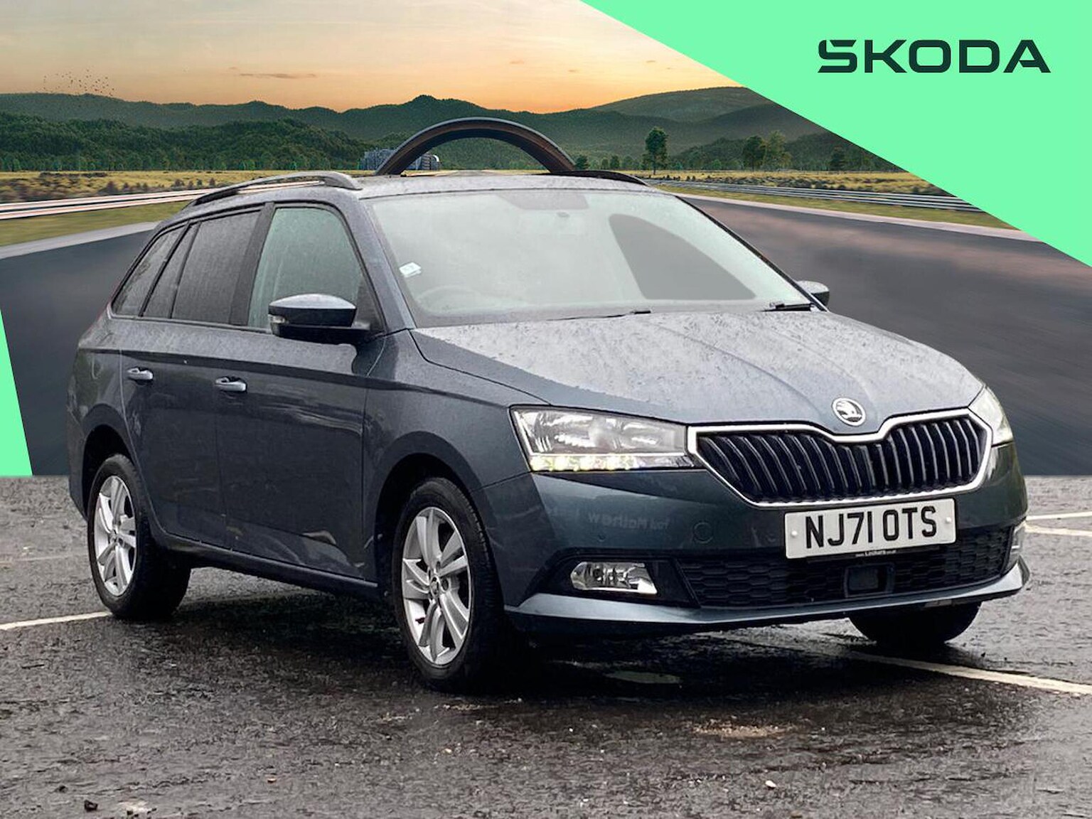 2021 SKODA FABIA ESTATE 2021 1.0 TSI SE ESTATE 5DR PETROL DSG EURO 6 S... photo