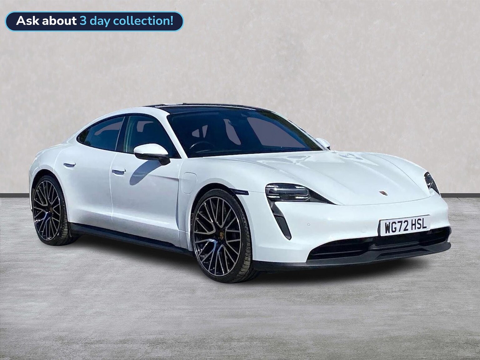 PORSCHE TAYCAN SALOON Performance 79.2Kwh Saloon 4Dr Electric Auto Rwd (11Kw Charger) (408 Ps)