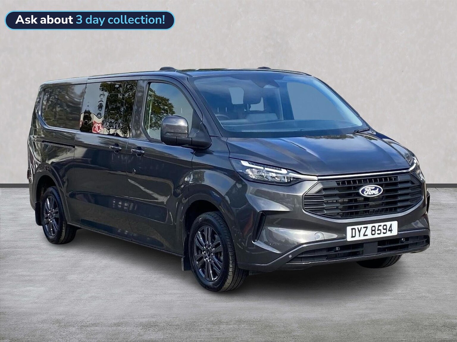 FORD TRANSIT CUSTOM 320 L2 DIESEL FWD 2.0 320 Ecoblue Limited Crew Van Double Cab 5Dr Diesel Auto L2 H1 Euro 6 (S/S) (170 Ps)
