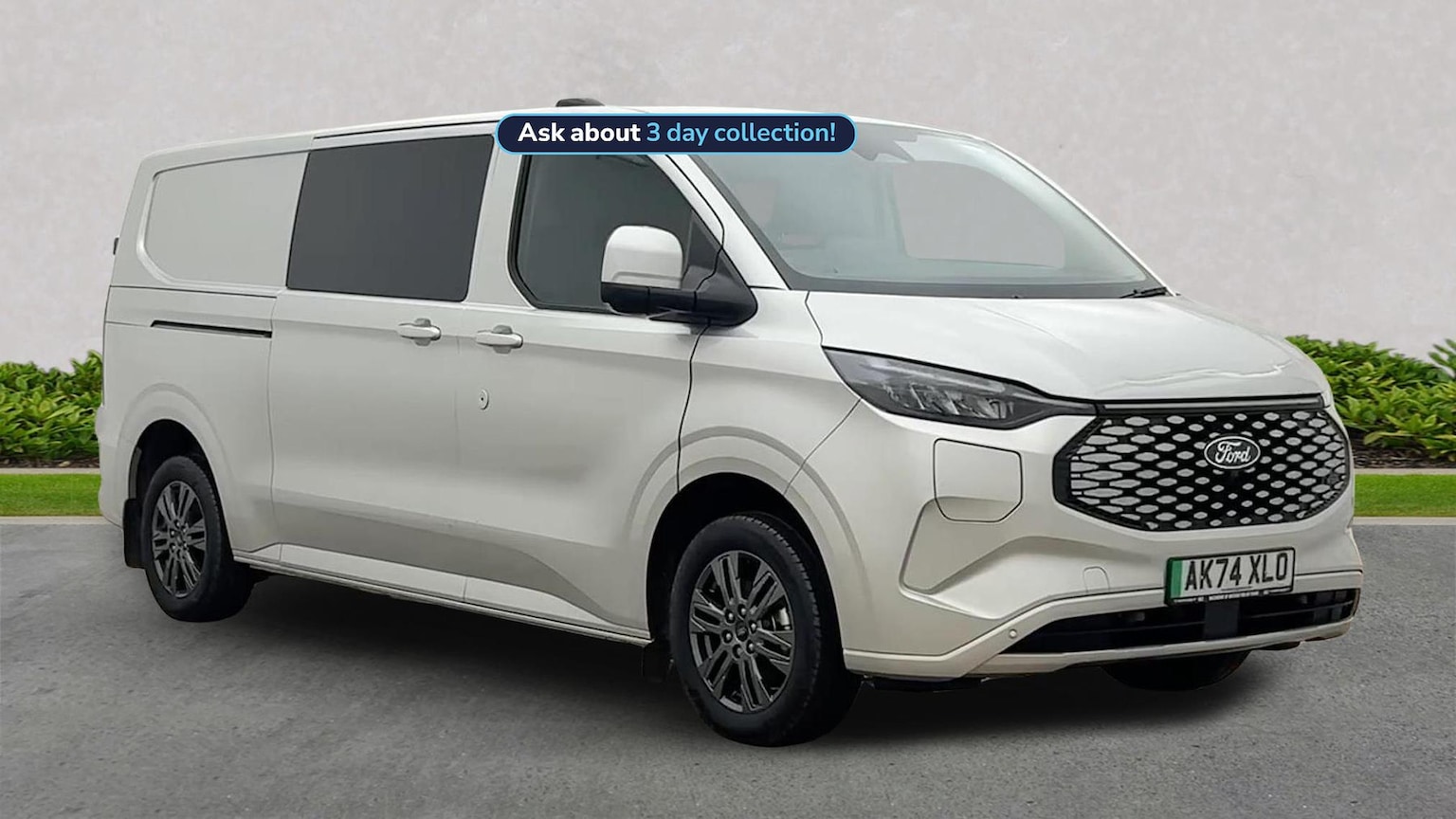 Used FORD TRANSIT CUSTOM 320 65Kwh Limited Multicab Double Cab 5Dr ...