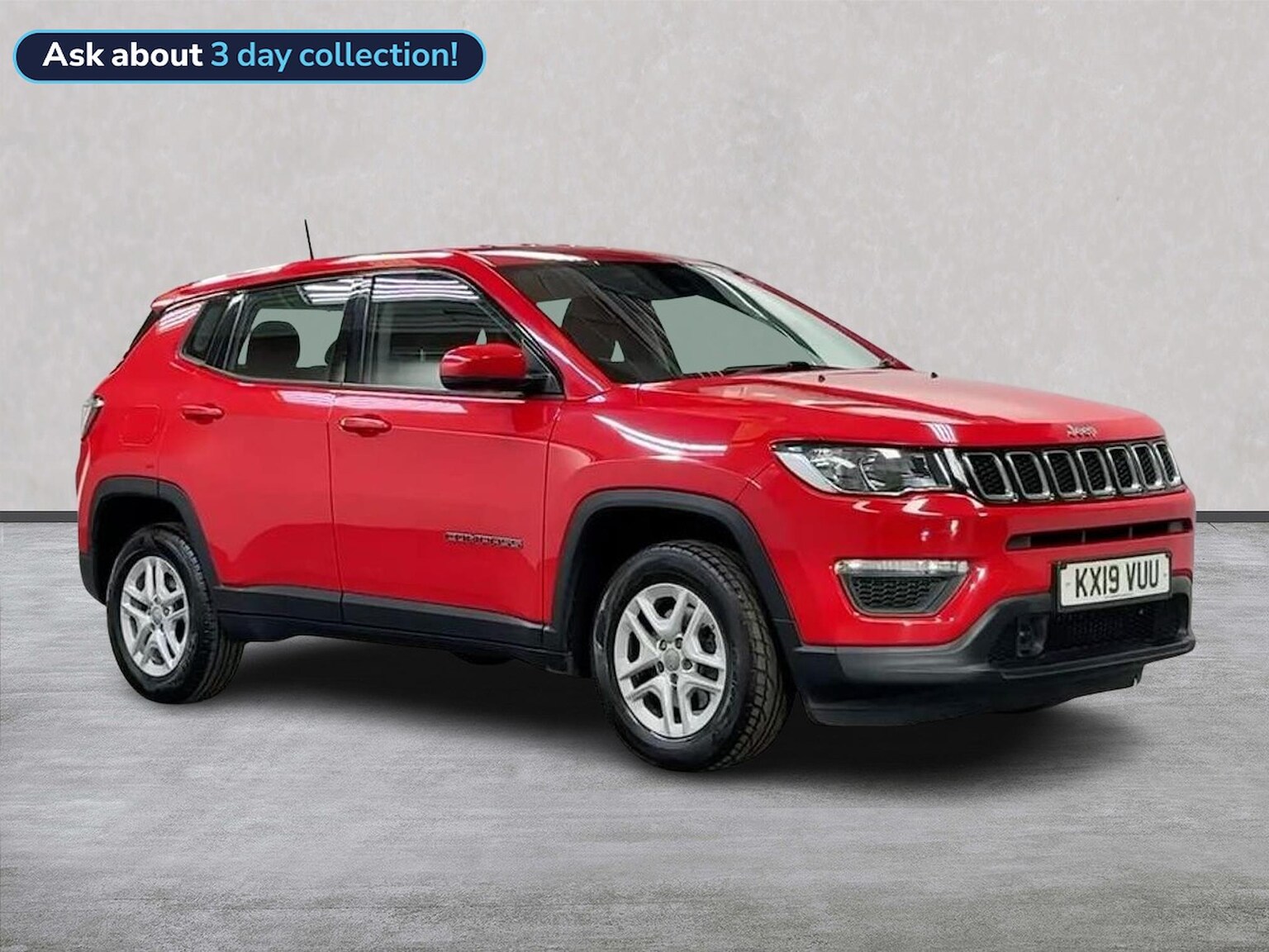 2019 JEEP COMPASS SW DIESEL 2019 1.6 MULTIJETII SPORT SUV 5DR DIESEL MANUAL EURO 6... photo