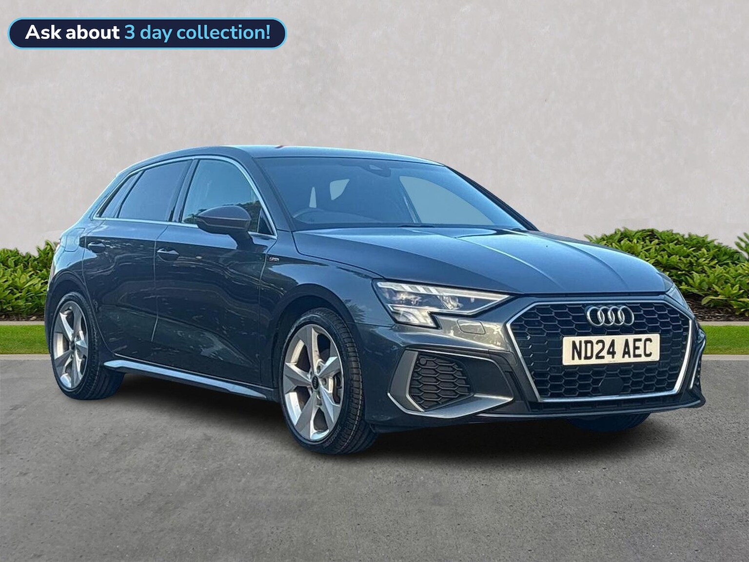 AUDI A3 SPORTBACK 1.0 Tfsi 30 S Line Sportback 5Dr Petrol S Tronic Euro 6 (S/S) (110 Ps)