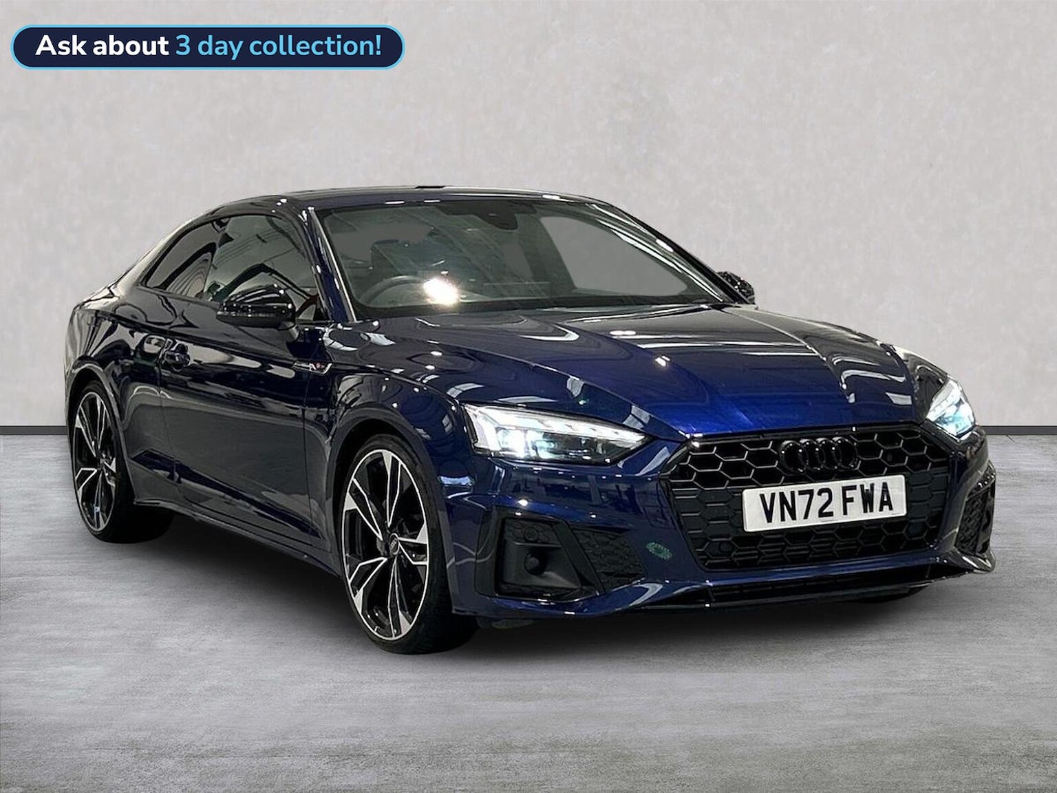 AUDI A5 COUPE 2.0 Tfsi 40 Black Edition Coupe 2Dr Petrol S Tronic Euro 6 (S/S) (204 Ps)