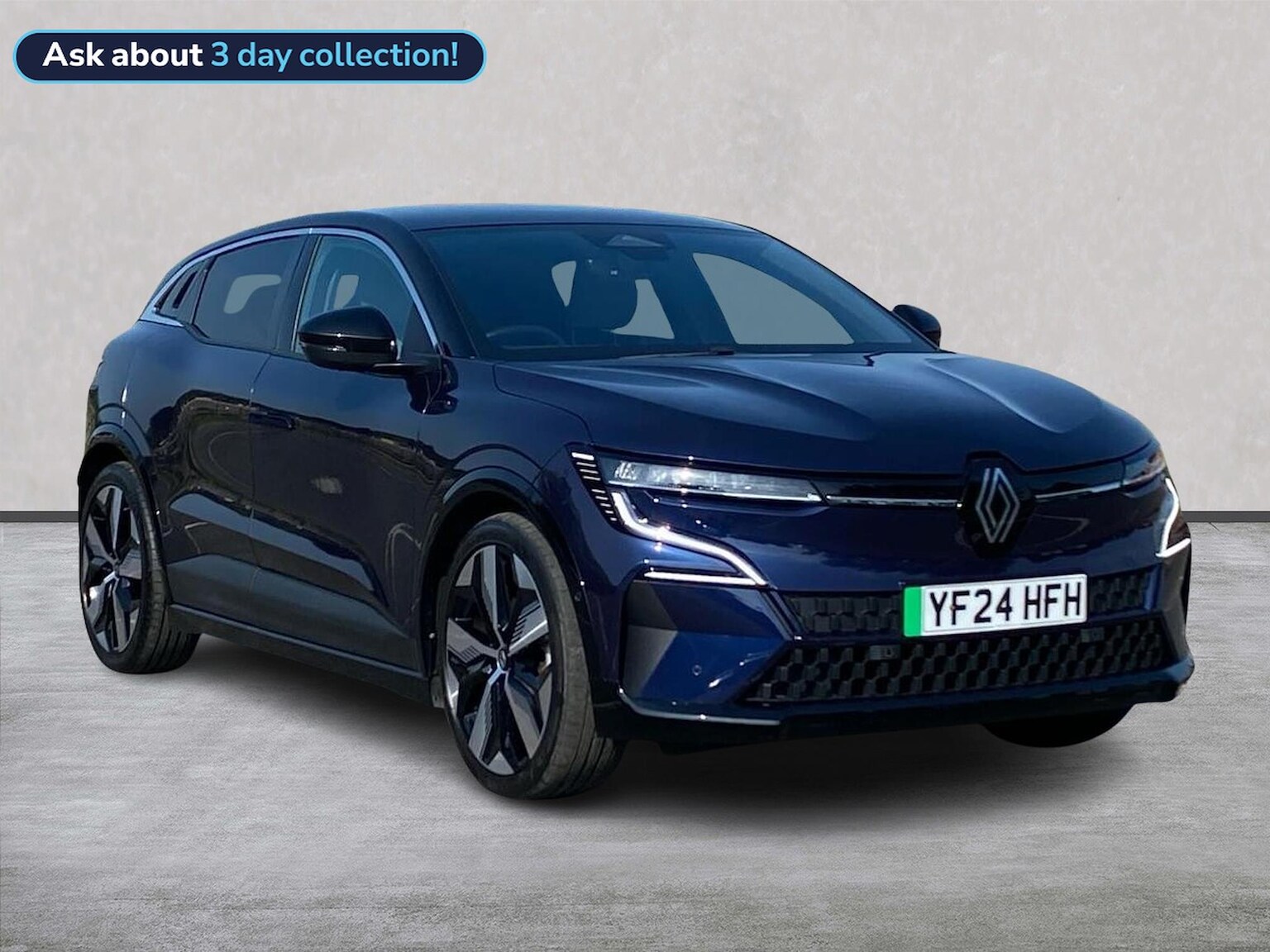 2024 renault megane e-tech hatchback 2024 60kwh techno+ hatchback 5dr electric auto (optimum charge) (220 ps) 279 mile electric range wltp electric... photo