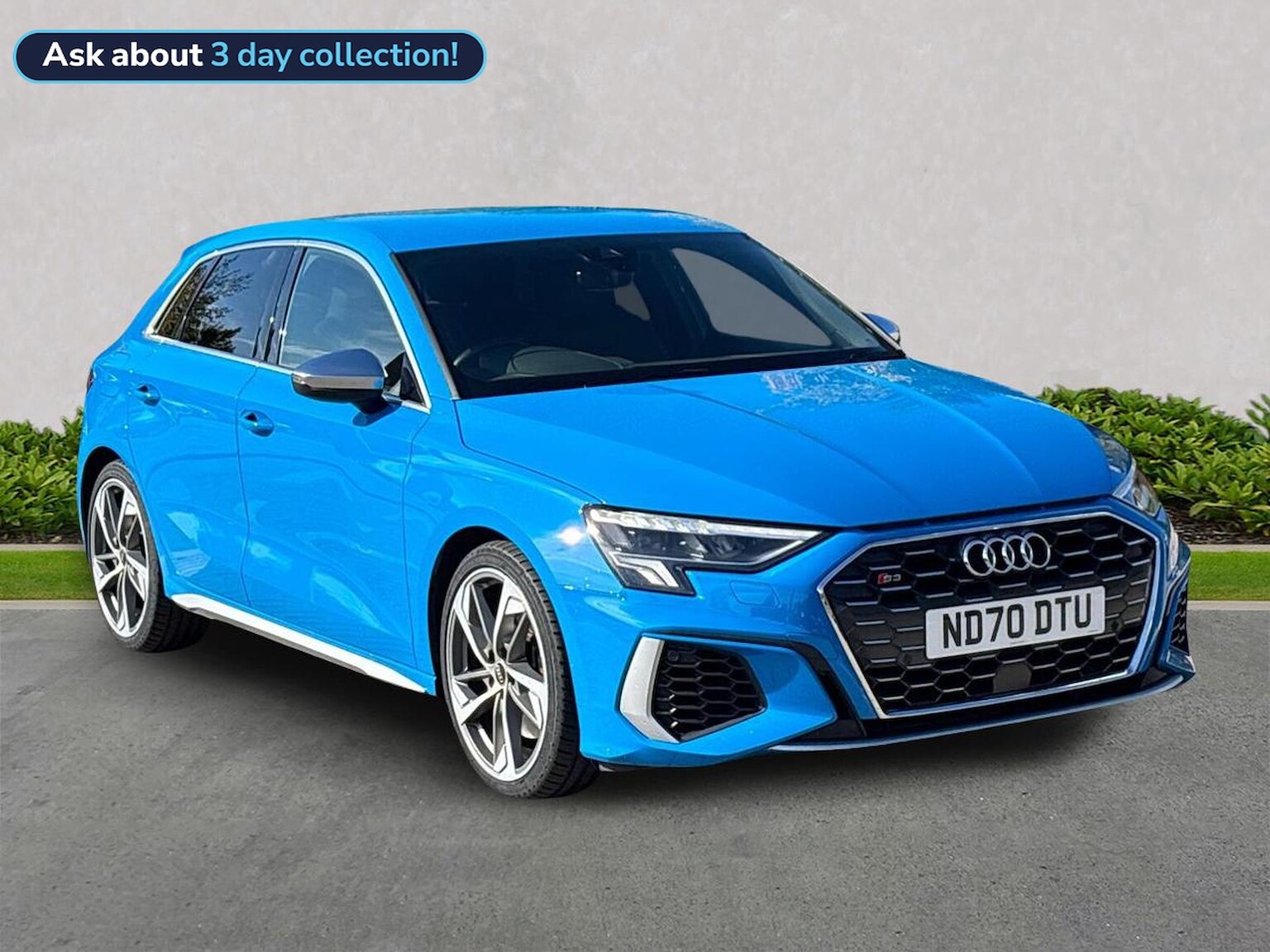 AUDI A3 SPORTBACK 2.0 Tfsi Sportback 5Dr Petrol S Tronic Quattro Euro 6 (S/S) (310 Ps)