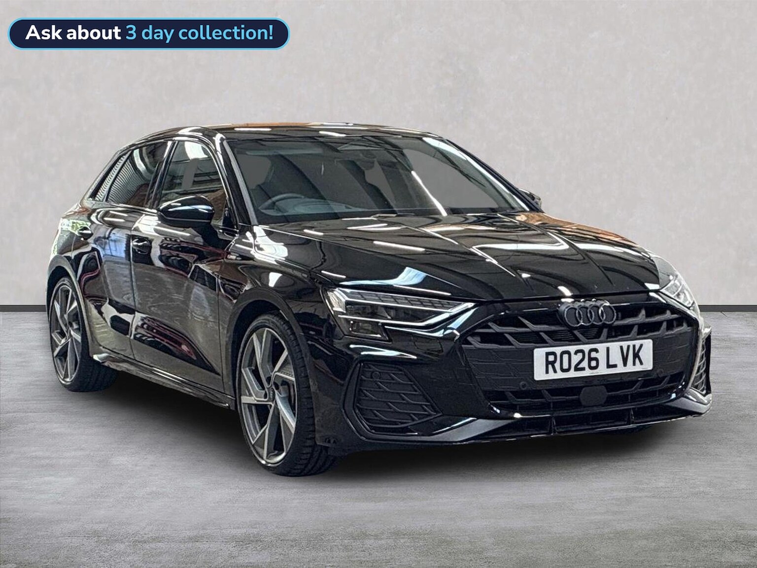 AUDI A3 SPORTBACK 1.5 Tfsi Black Edition Sportback 5Dr Petrol S Tronic Euro 6 (S/S) (150 Ps)