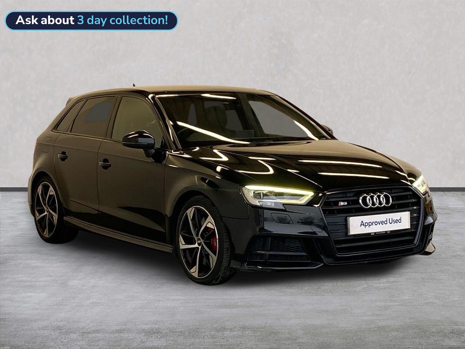 AUDI A3 SPORTBACK 2.0 Tfsi Black Edition Sportback 5Dr Petrol S Tronic Quattro Euro 6 (S/S) (300 Ps)