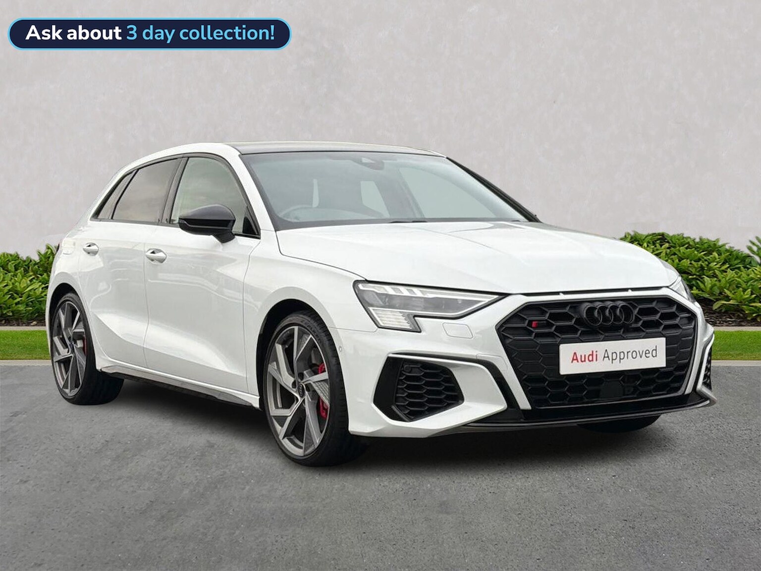 AUDI A3 SPORTBACK S3 Tfsi Black Ed Quattro 5Dr S Tronic [Tech Pro]