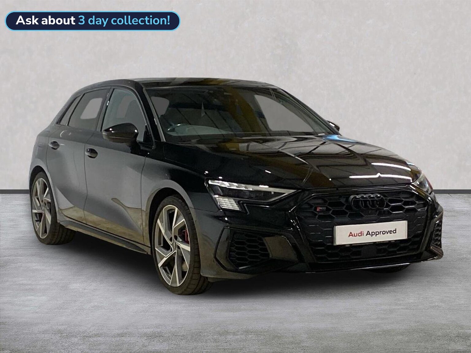 AUDI A3 SPORTBACK 2.0 Tfsi Black Edition Sportback 5Dr Petrol S Tronic Quattro Euro 6 (S/S) (310 Ps)