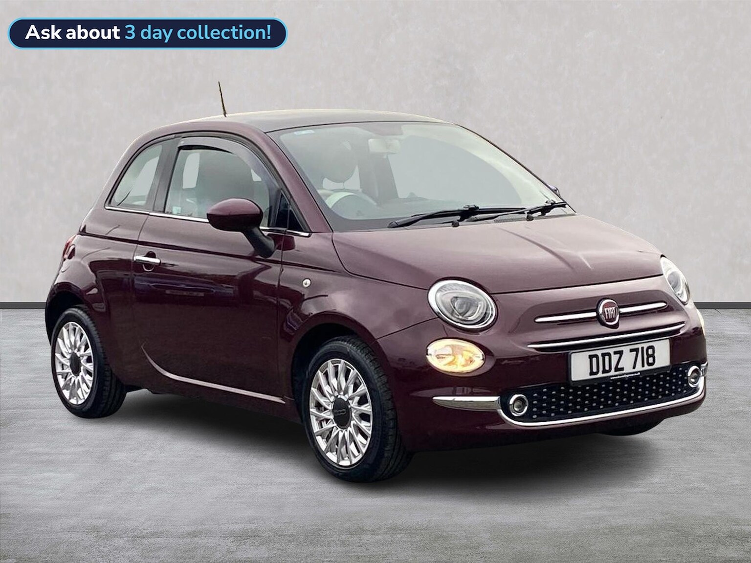 FIAT 500 HATCHBACK 1.2 Lounge Hatchback 3Dr Petrol Manual Euro 6 (S/S) (69 Bhp)