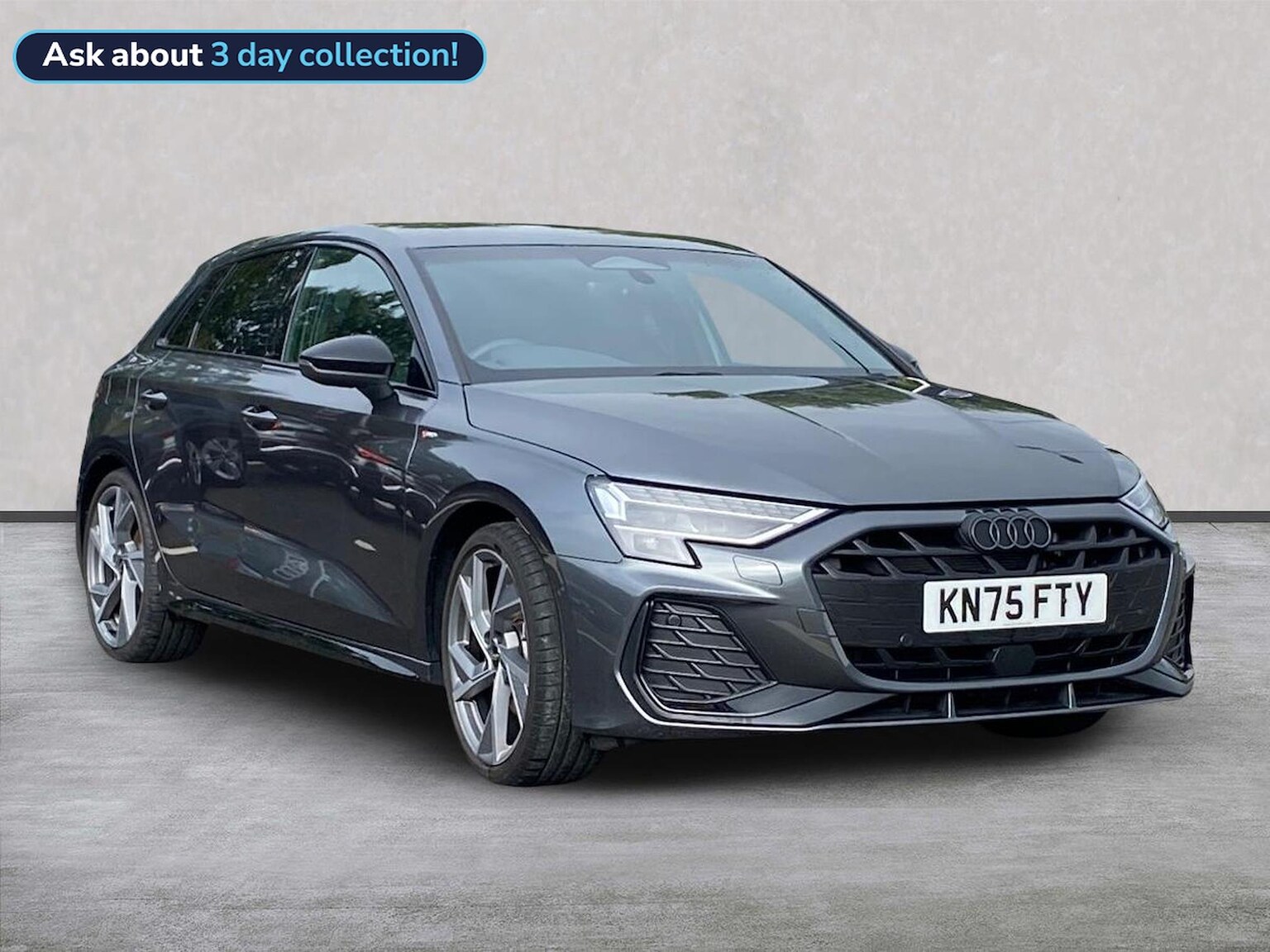 AUDI A3 SPORTBACK 1.5 Tfsi Black Edition Sportback 5Dr Petrol S Tronic Euro 6 (S/S) (150 Ps)