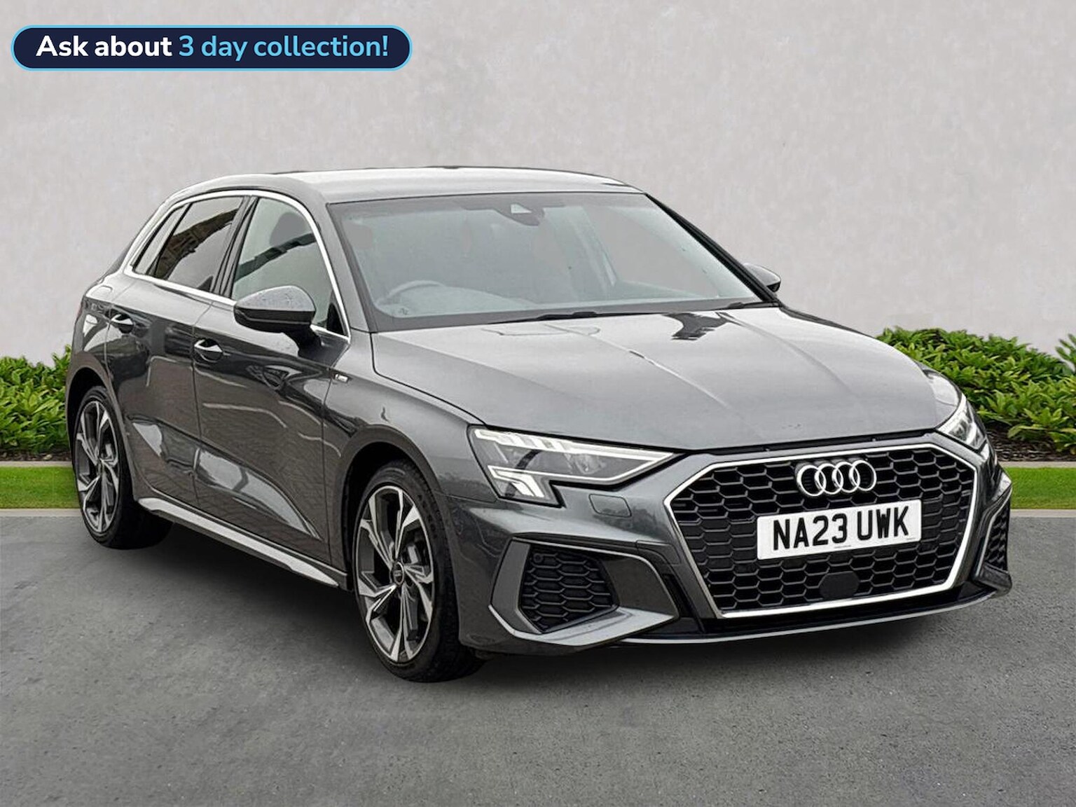 AUDI A3 DIESEL SPORTBACK 35 Tdi S Line 5Dr S Tronic [Comfort+Sound]
