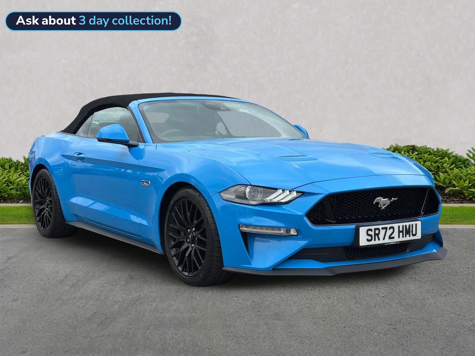 FORD MUSTANG CONVERTIBLE 5.0 V8 Gt [Custom Pack 2] 2Dr Auto