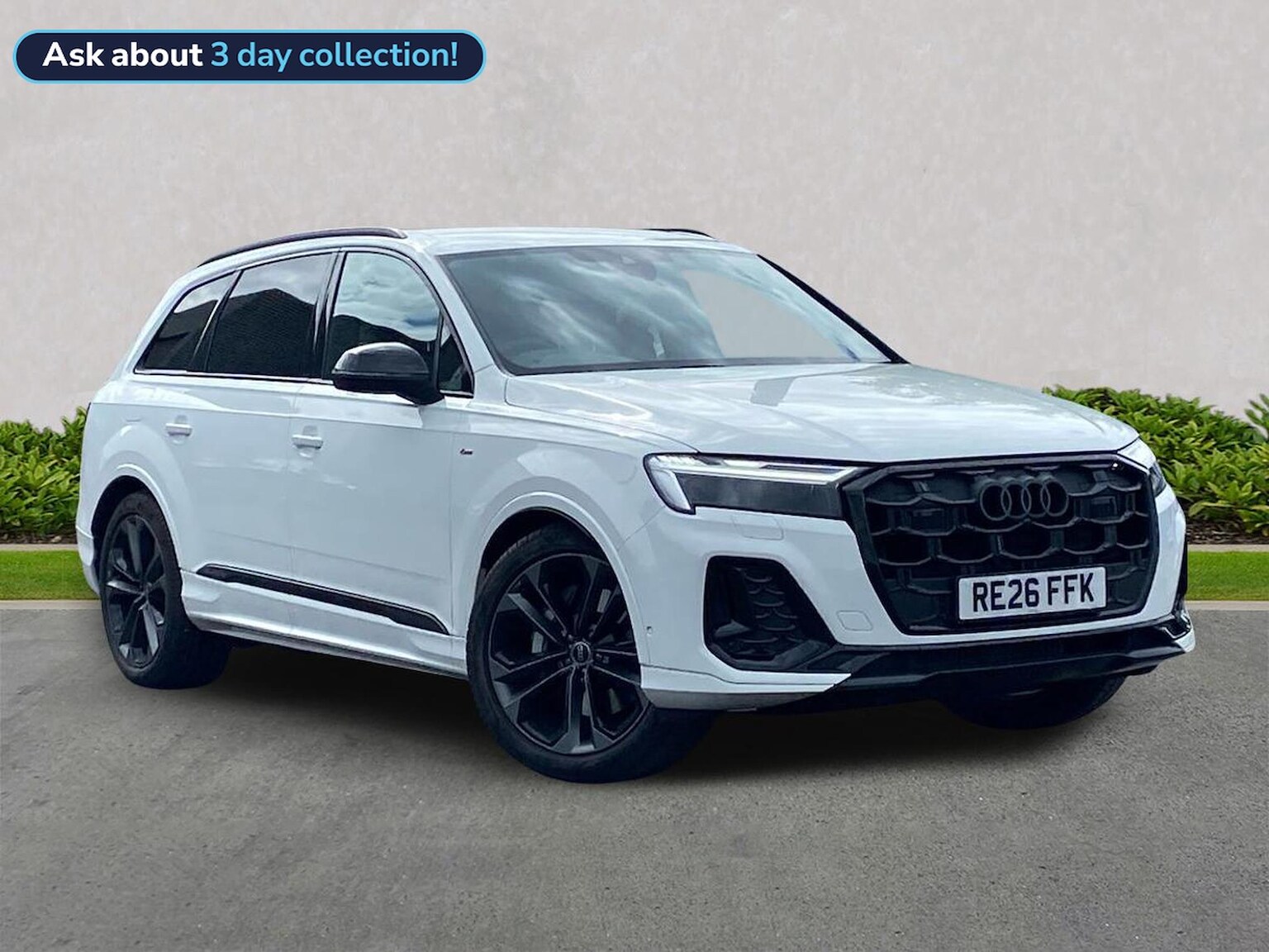 AUDI Q7 DIESEL ESTATE 3.0 Tdi V6 Black Edition Suv 5Dr Diesel Tiptronic Quattro Euro 6 (S/S) (286 Ps)
