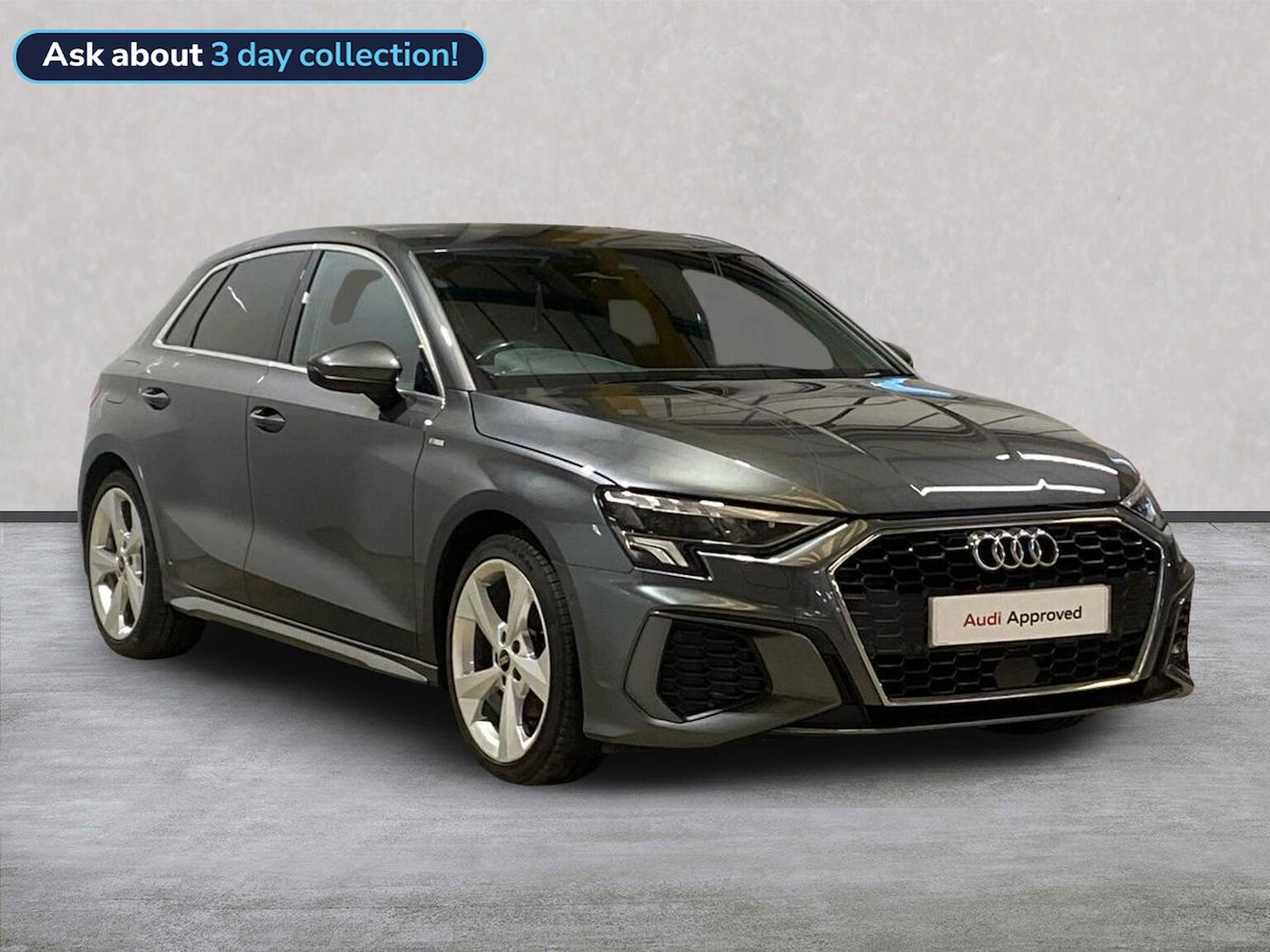 AUDI A3 SPORTBACK 1.5 Tfsi 35 S Line Sportback 5Dr Petrol S Tronic Euro 6 (S/S) (150 Ps)