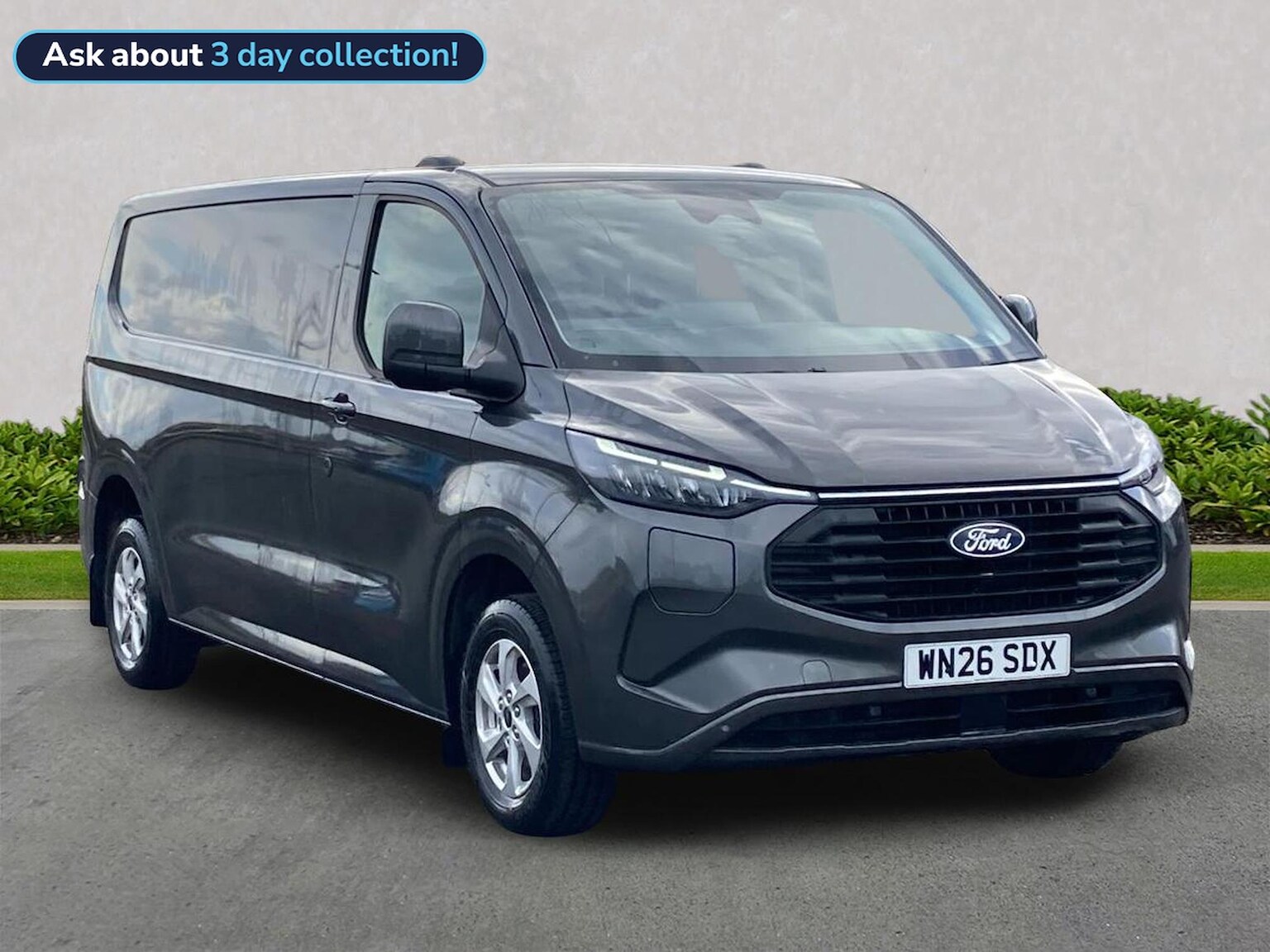 FORD TRANSIT CUSTOM 320 L2 PETROL FWD 2.5 320 Duratec 11.8Kwh Limited Panel Van 5Dr Petrol Plug-In Hybrid Auto L2 Euro 6 (232 Ps)