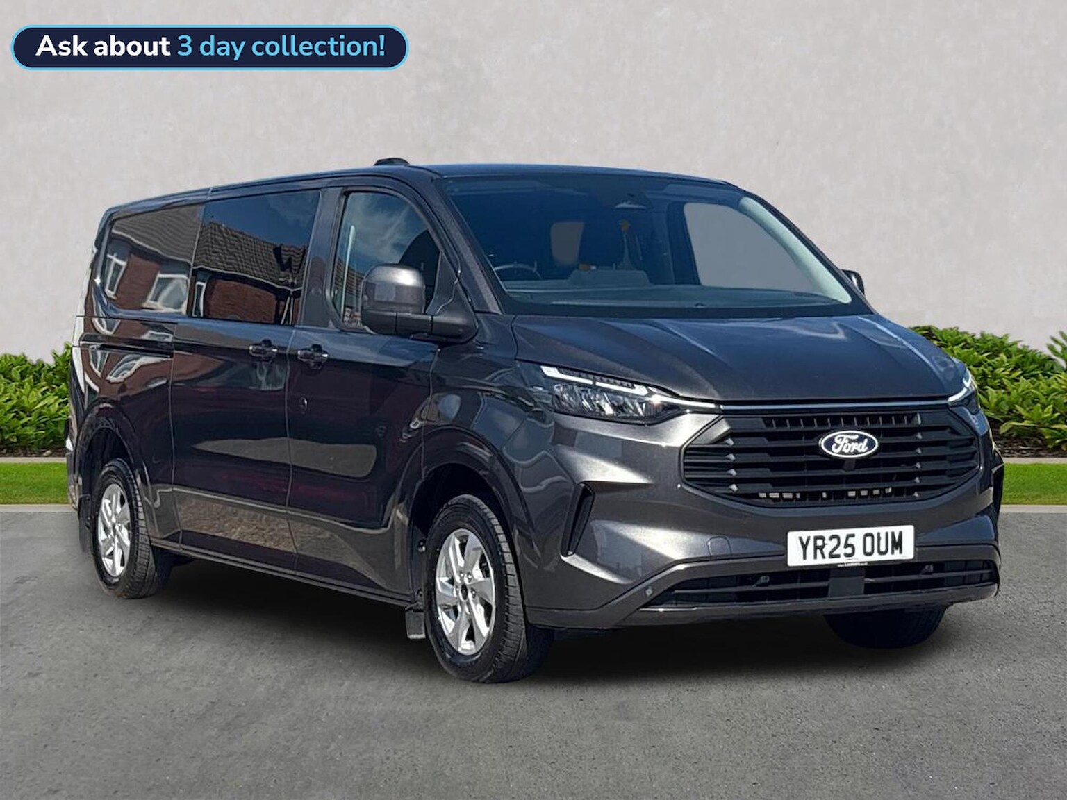 FORD TRANSIT CUSTOM 320 L2 DIESEL FWD 2.0 320 Ecoblue Limited Crew Van Double Cab 5Dr Diesel Manual L2 H1 Euro 6 (S/S) (136 Ps)