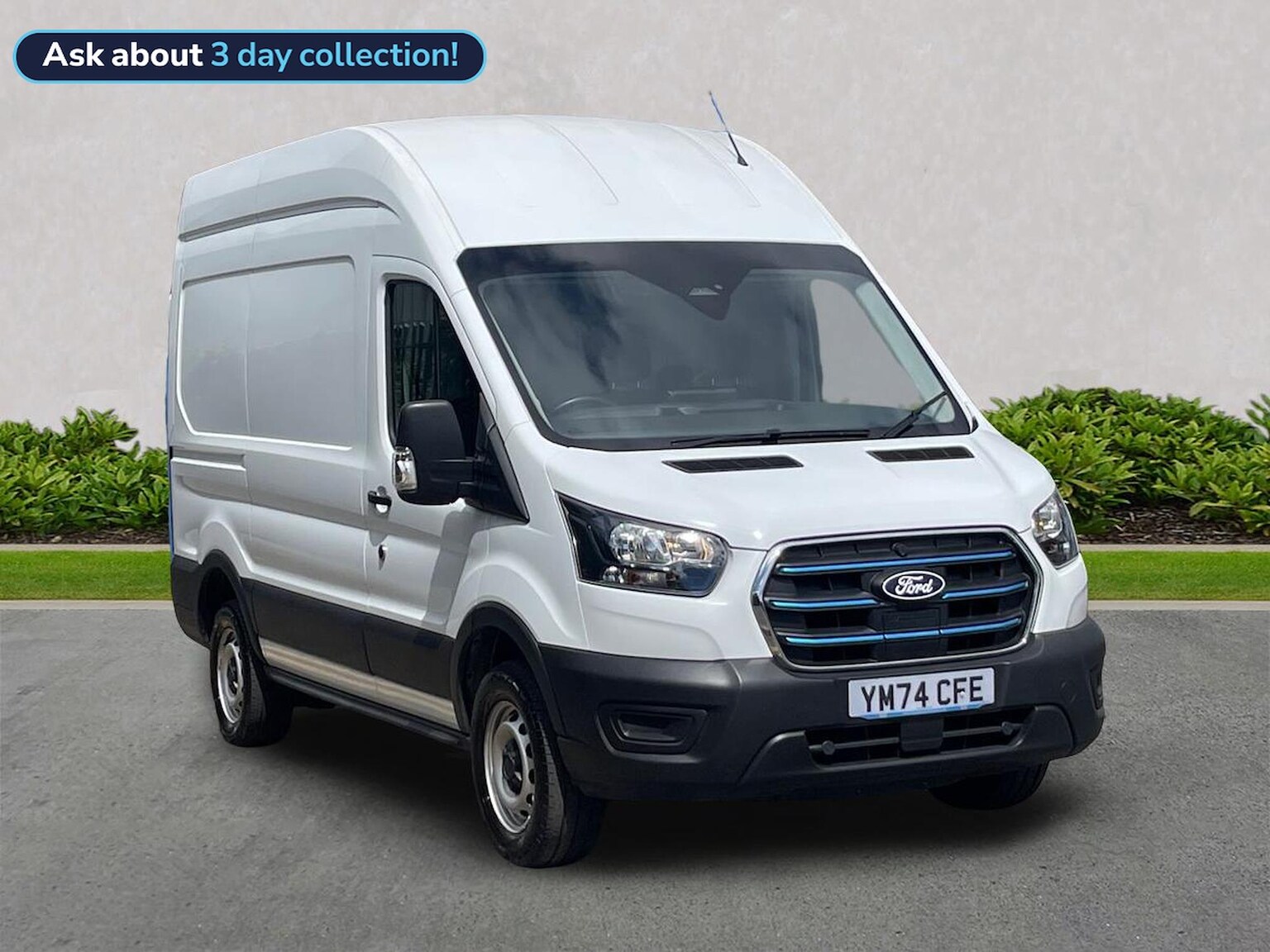 FORD E-TRANSIT 350 L2 RWD 135Kw 68Kwh H3 Leader Van Auto