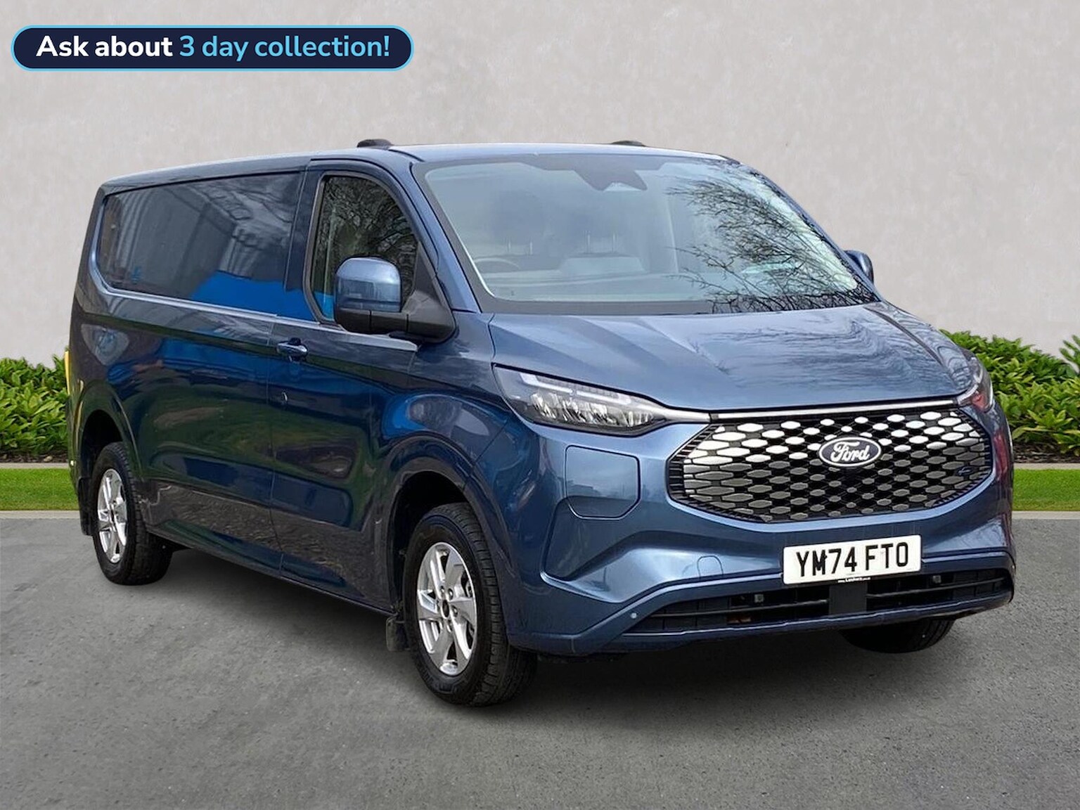 FORD E-TRANSIT CUSTOM 320 L2 ELECTRIC RWD 100Kw 65Kwh H1 Van Limited Auto