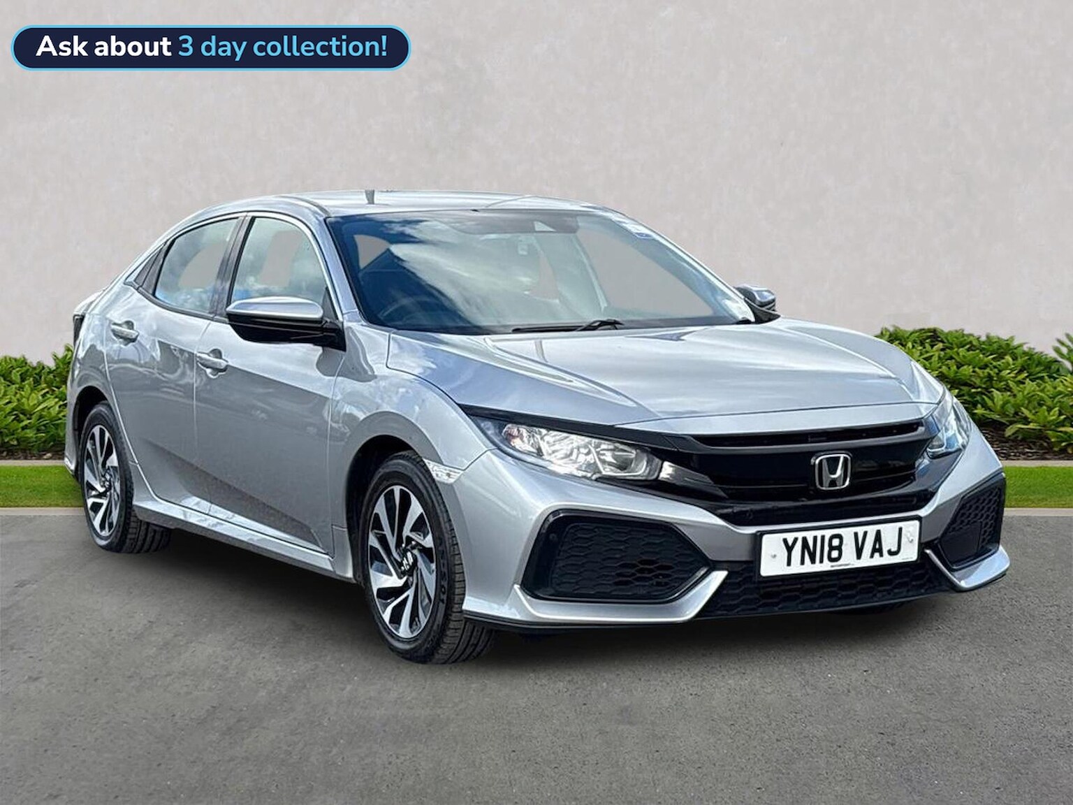 HONDA CIVIC HATCHBACK 1.0 Vtec Turbo Se Hatchback 5Dr Petrol Cvt Euro 6 (S/S) (126 Ps)