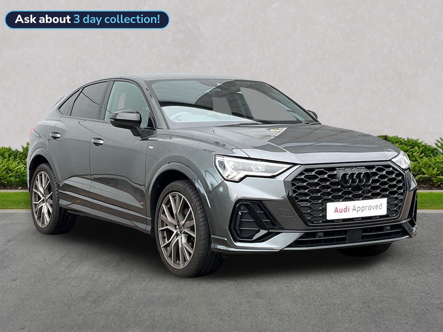 AUDI Q3 SPORTBACK 1.5 Tfsi Cod 35 Black Edition Sportback 5Dr Petrol S Tronic Euro 6 (S/S) (150 Ps)
