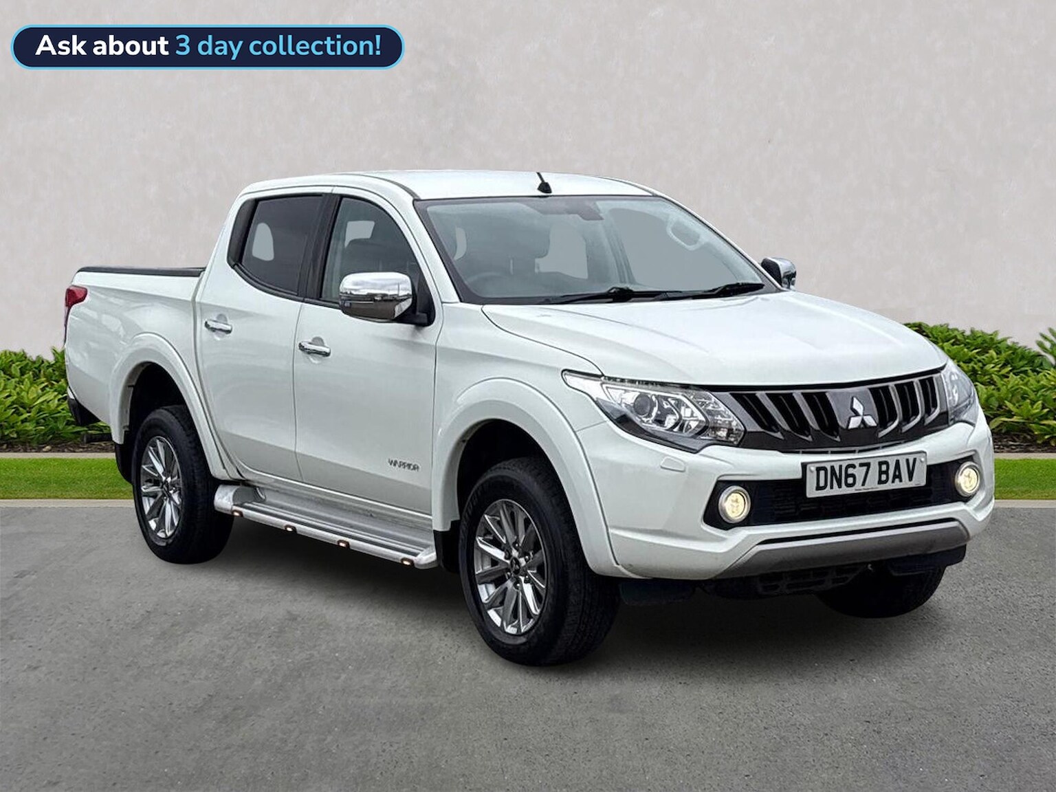 MITSUBISHI L200 DIESEL 2.4 Di-D Dc Warrior Pickup Double Cab 4Dr Diesel Manual 4Wd Euro 6 (178 Ps)