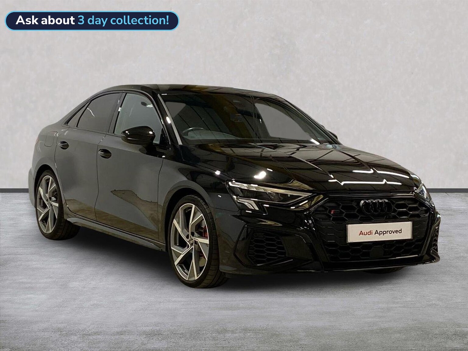 AUDI A3 SALOON 2.0 Tfsi Black Edition Saloon 4Dr Petrol S Tronic Quattro Euro 6 (S/S) (310 Ps)