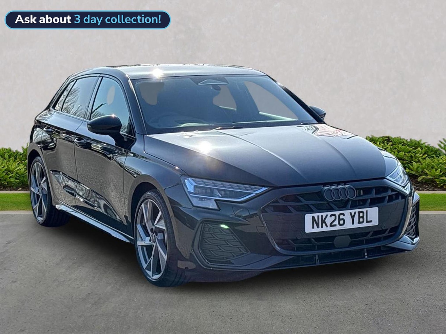 AUDI A3 SPORTBACK 1.5 Tfsi Black Edition Sportback 5Dr Petrol S Tronic Euro 6 (S/S) (150 Ps)