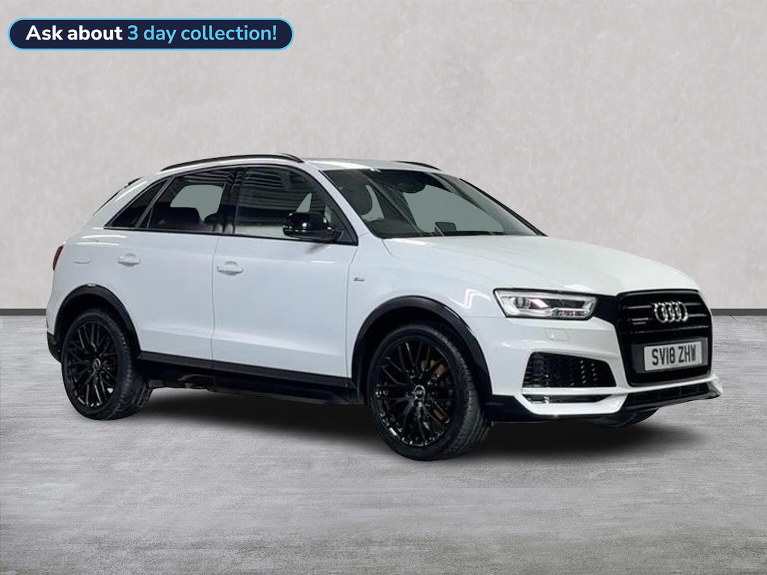 AUDI Q3 ESTATE SPECIAL EDITIONS 2.0 Tfsi Black Edition Suv 5Dr Petrol S Tronic Quattro Euro 6 (S/S) (180 Ps)