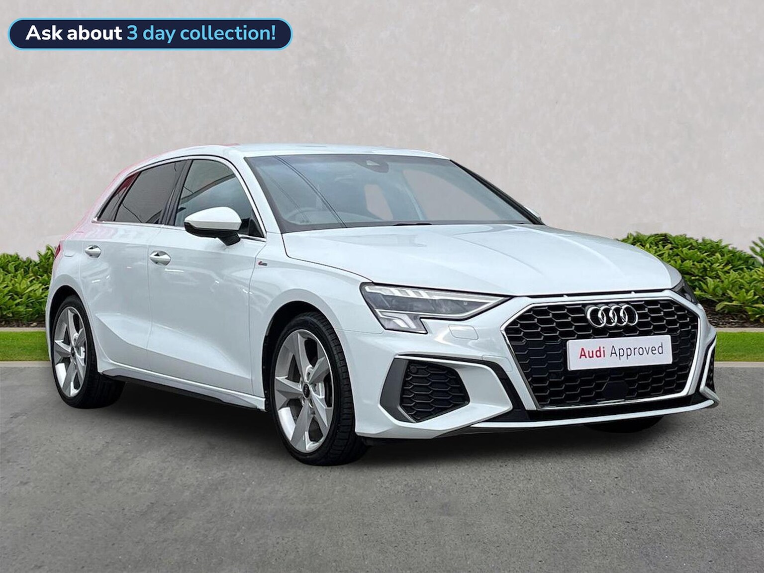 AUDI A3 SPORTBACK 1.5 Tfsi 35 S Line Sportback 5Dr Petrol Manual Euro 6 (S/S) (150 Ps)